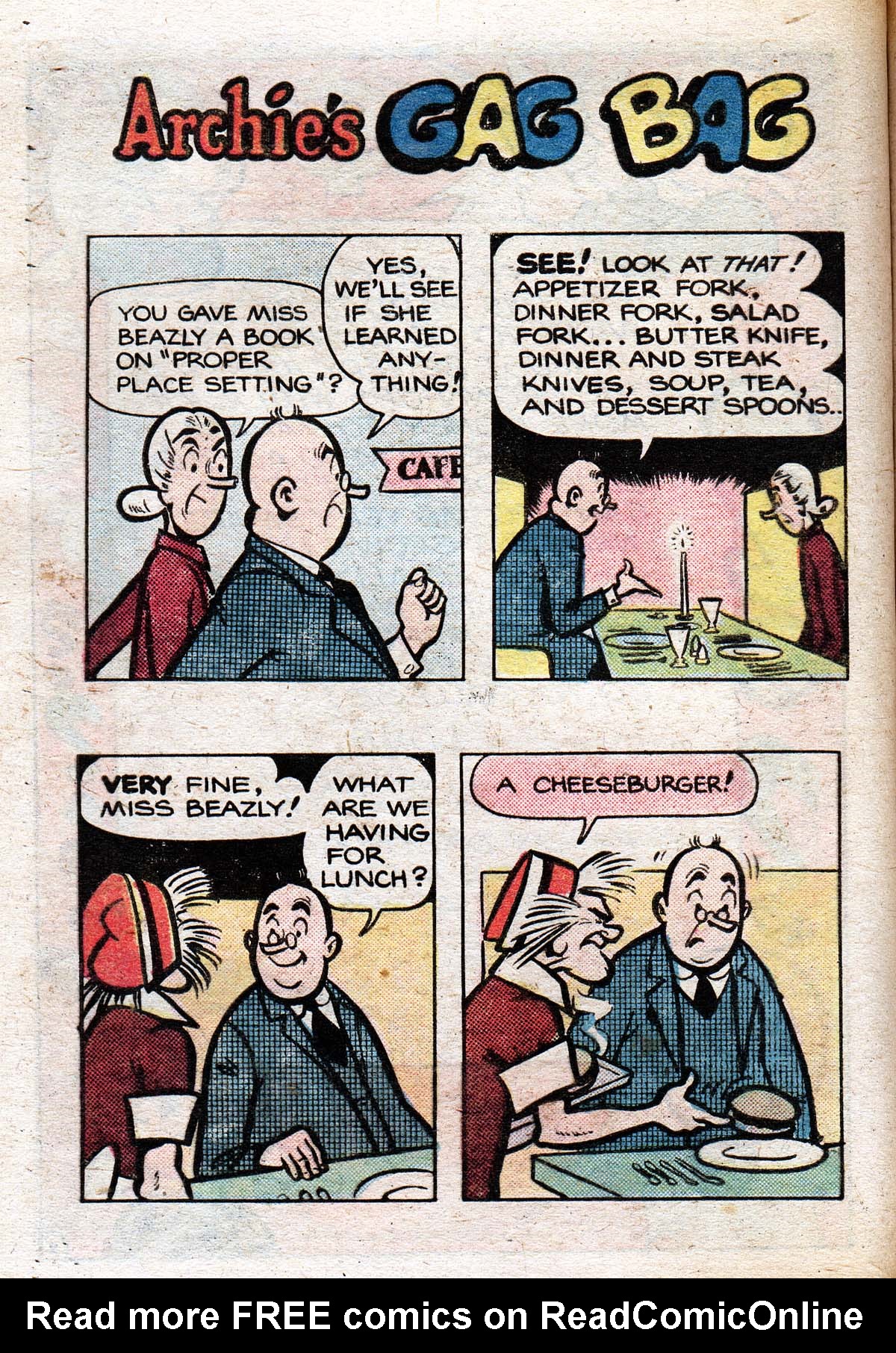 Read online Archie...Archie Andrews, Where Are You? Digest Magazine comic -  Issue #4 - 71