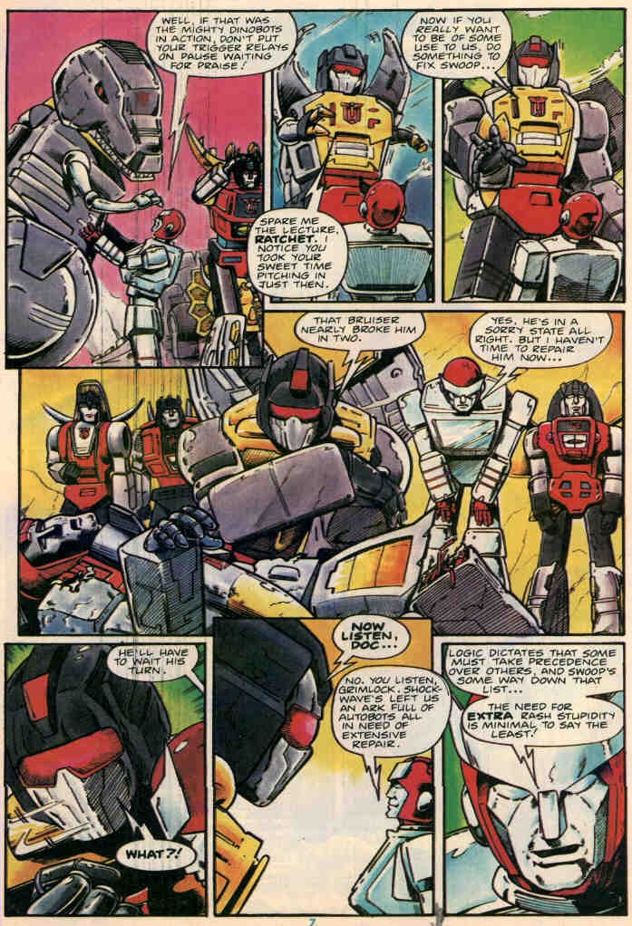 Read online The Transformers (UK) comic -  Issue #31 - 6