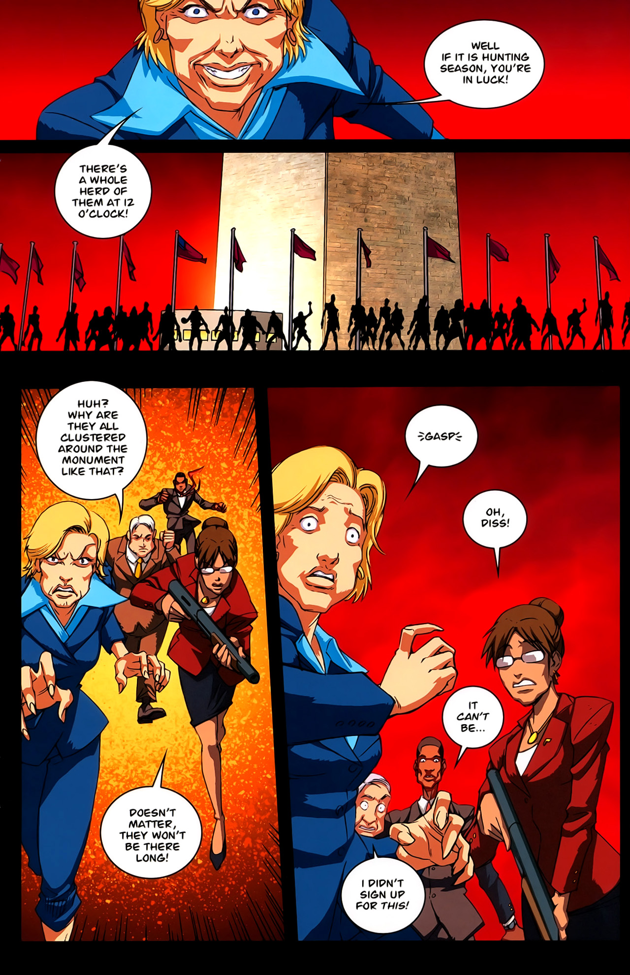 Read online President Evil comic -  Issue #2 - 16