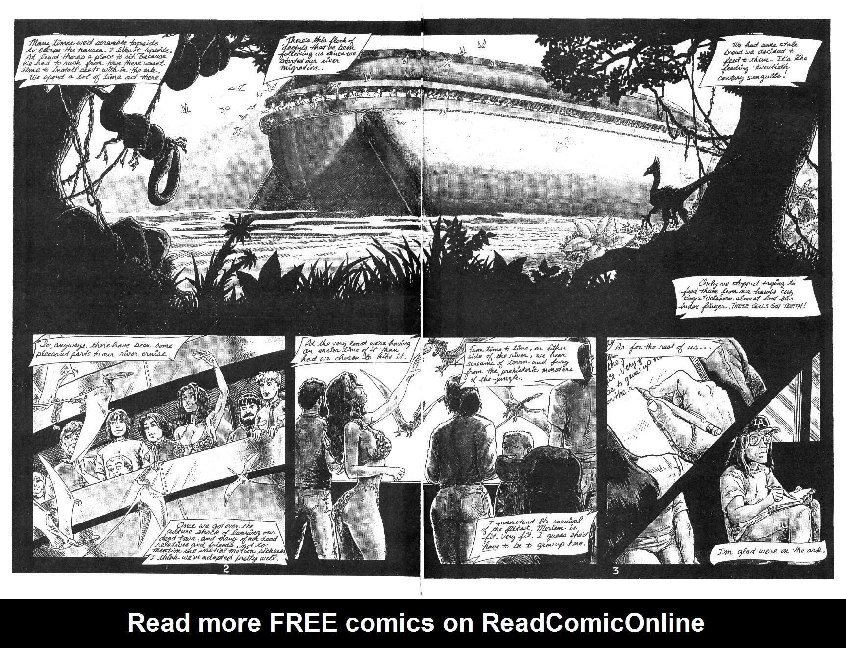 Read online Cavewoman: Pangaean Sea comic -  Issue # _Prologue - 4