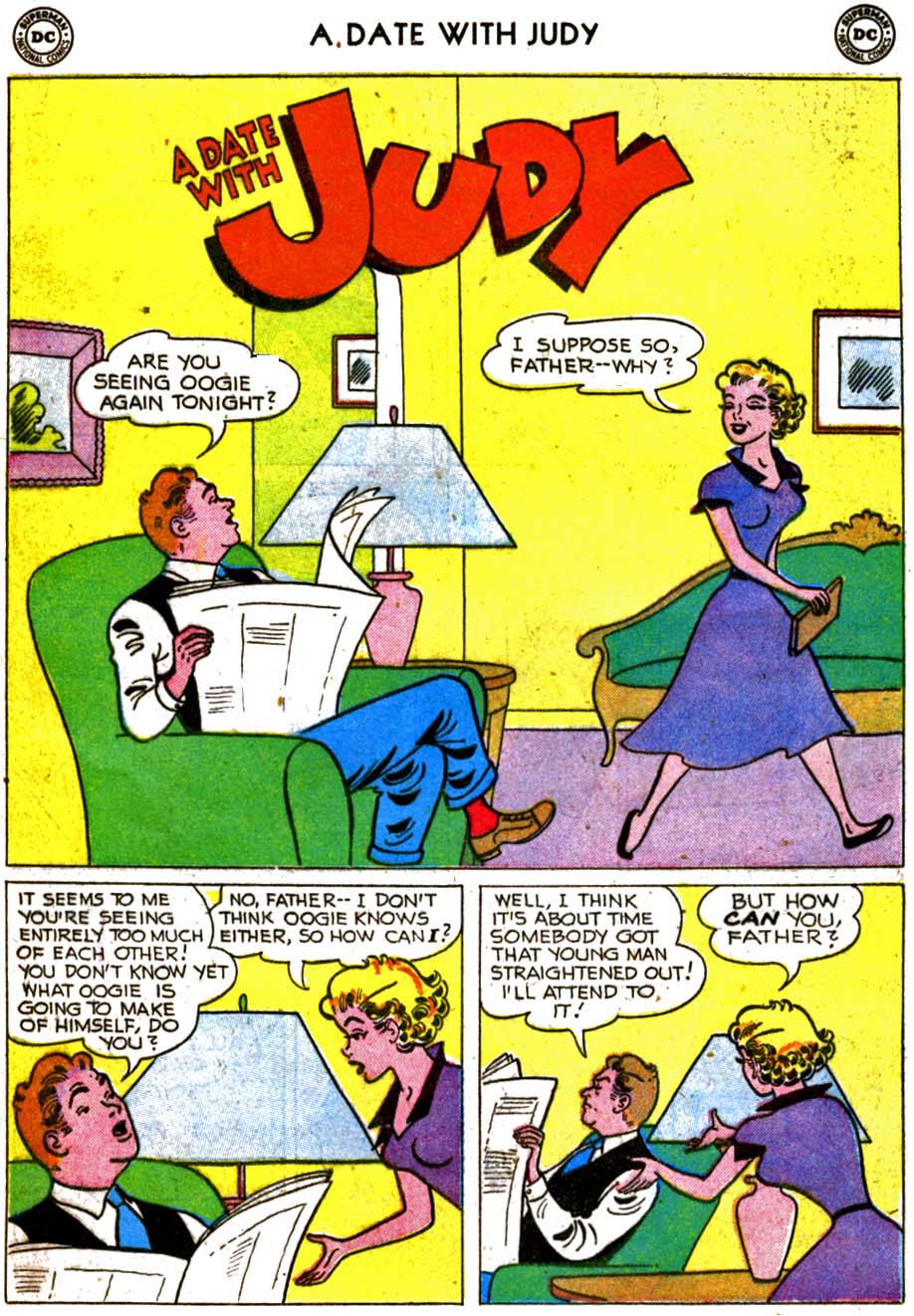 Read online A Date with Judy comic -  Issue #58 - 11
