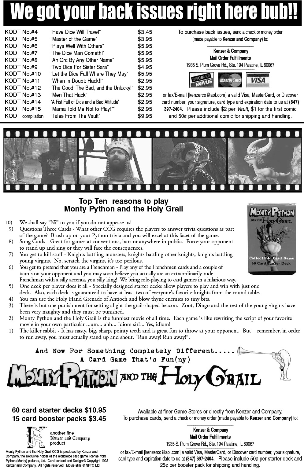 Read online Knights of the Dinner Table comic -  Issue #16 - 2