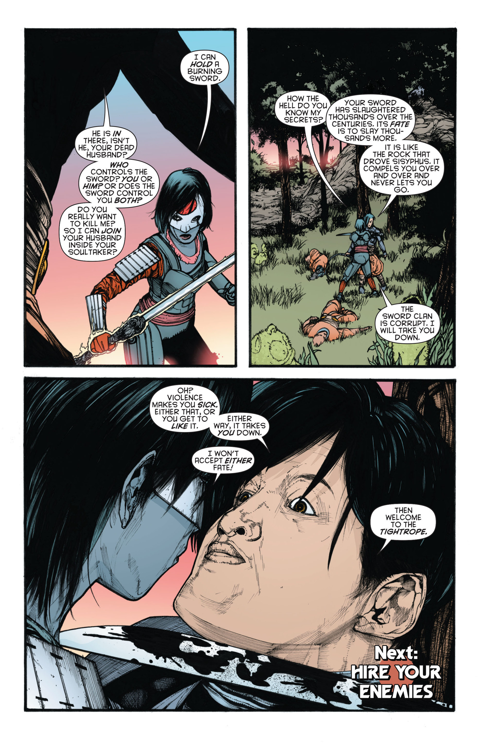 Read online Katana comic -  Issue #1 - 21