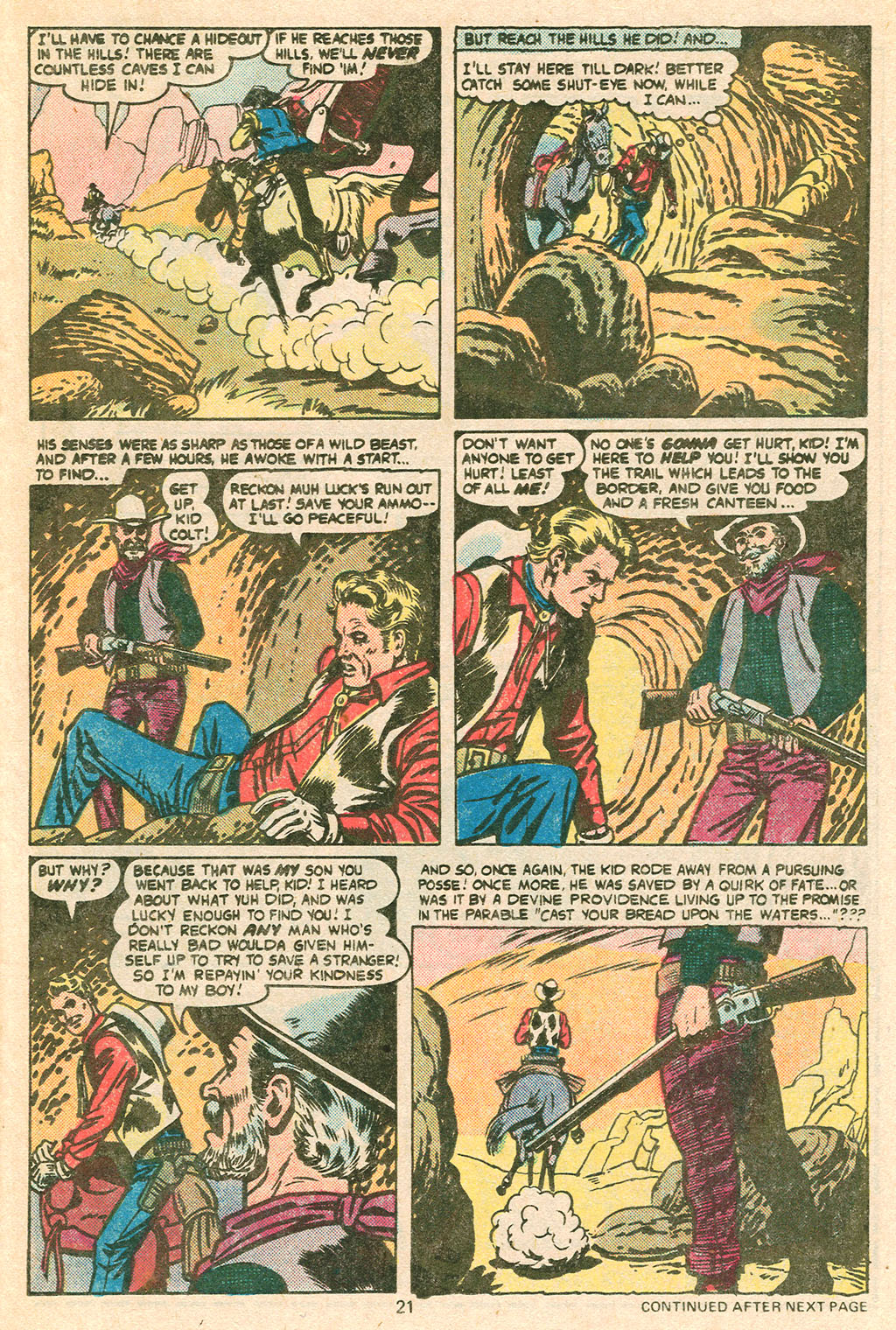 Read online Kid Colt Outlaw comic -  Issue #225 - 22