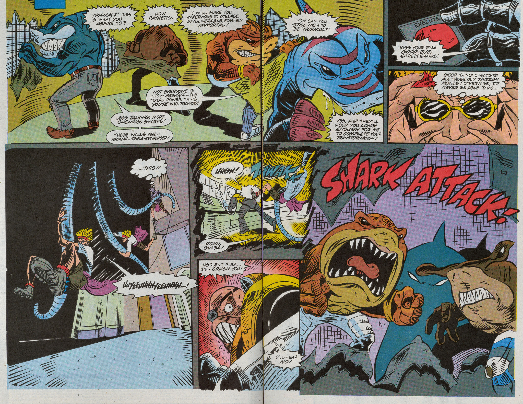 Read online Street Sharks comic -  Issue #3 - 5