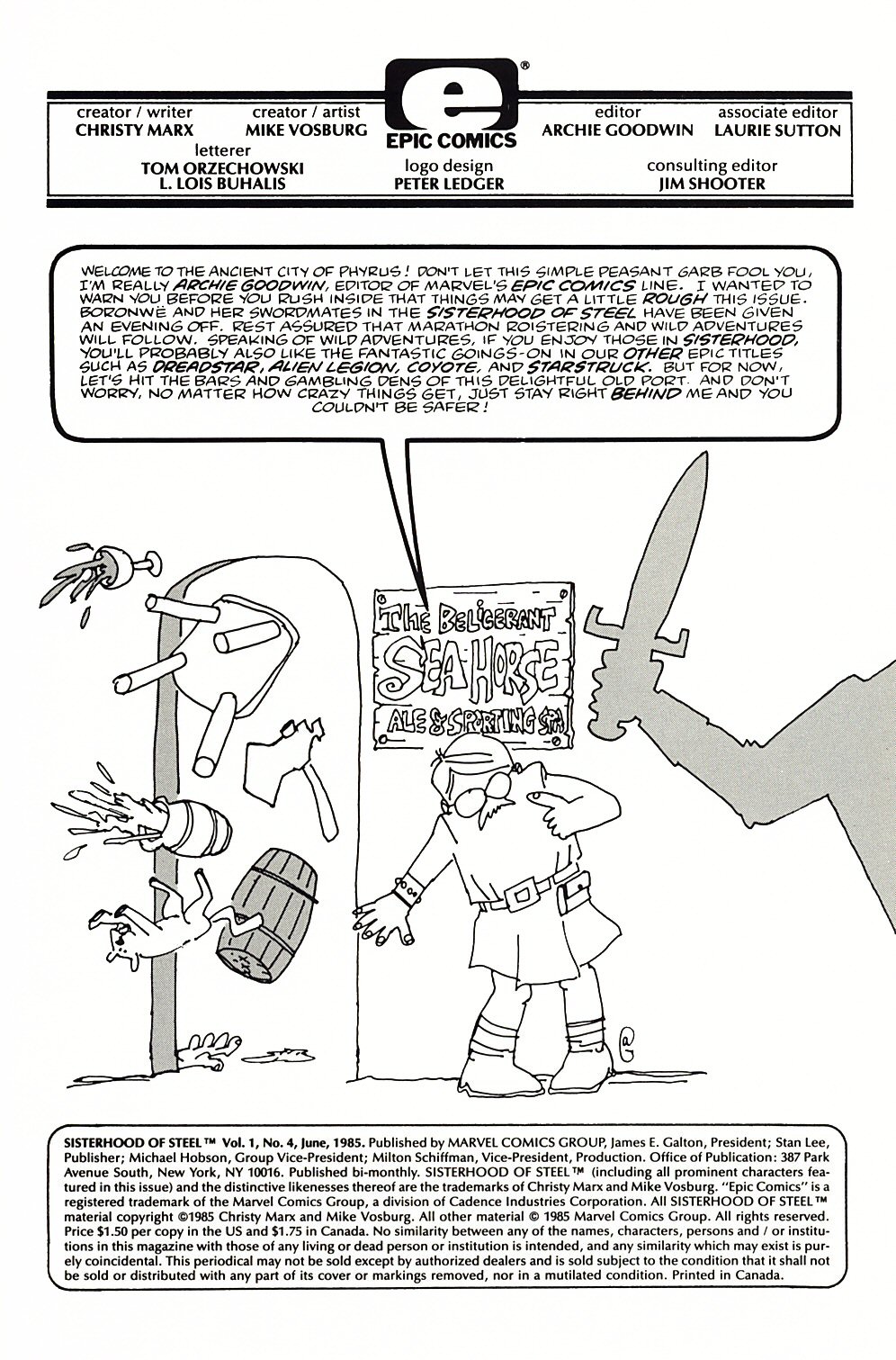 Read online Sisterhood of Steel comic -  Issue #4 - 2