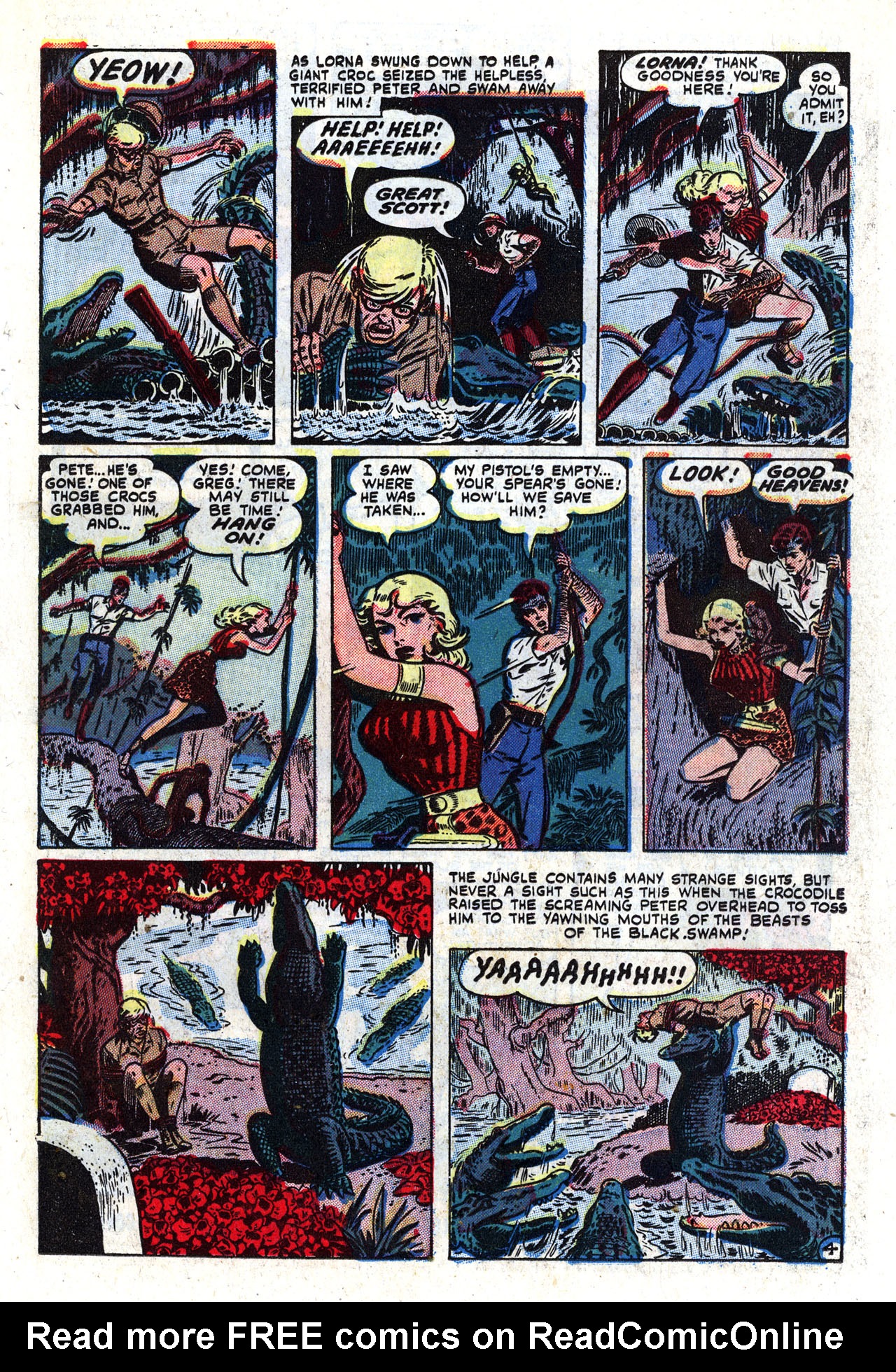 Read online Lorna, The Jungle Queen comic -  Issue #2 - 15