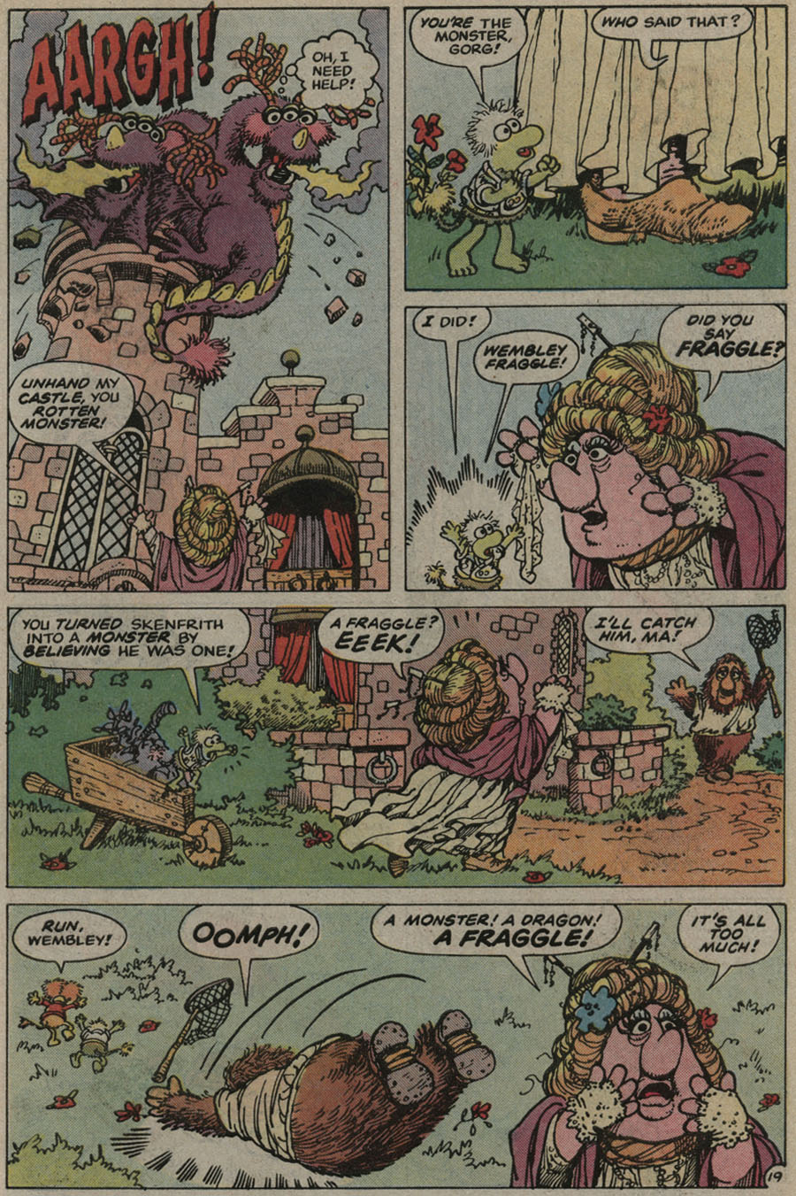 Read online Fraggle Rock comic -  Issue #3 - 31