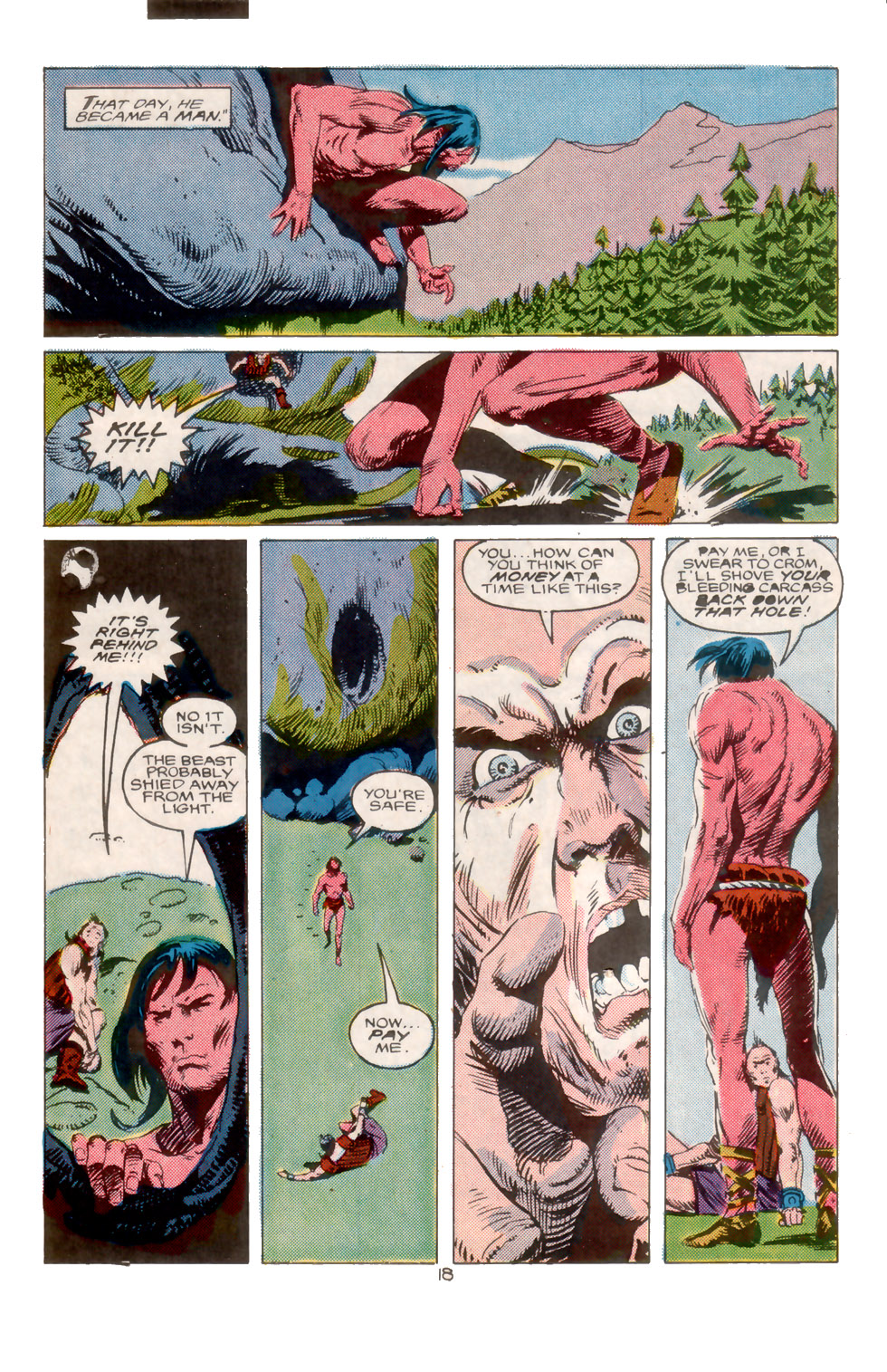 Read online Conan the Barbarian (1970) comic -  Issue #201 - 19