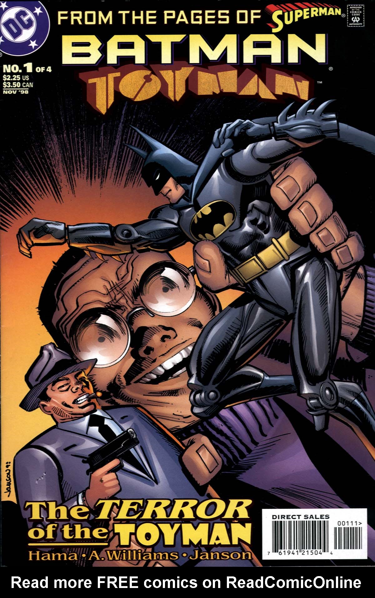 Read online Batman: Toyman comic -  Issue #1 - 1