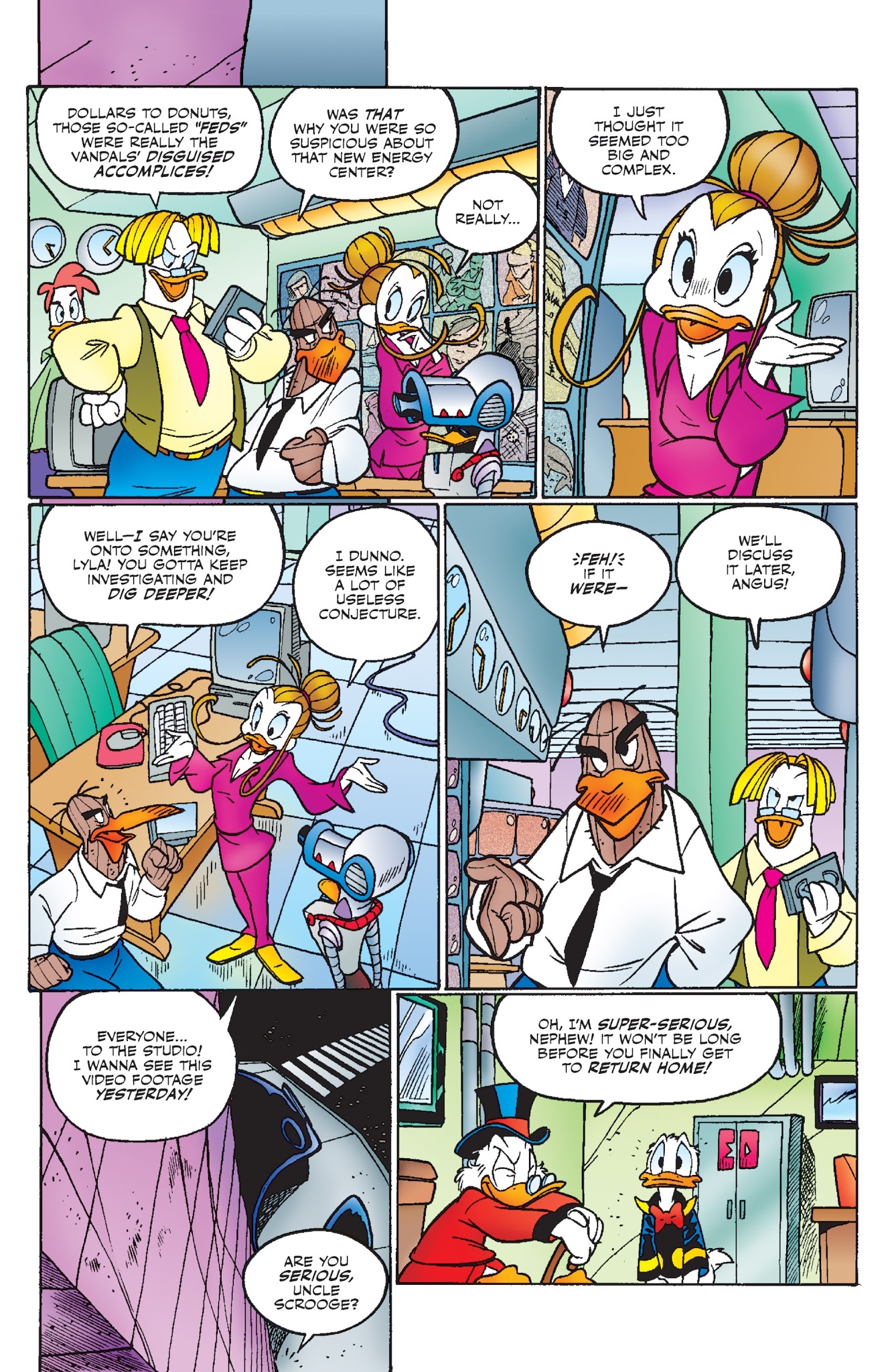 Read online Duck Avenger comic -  Issue #5 - 10
