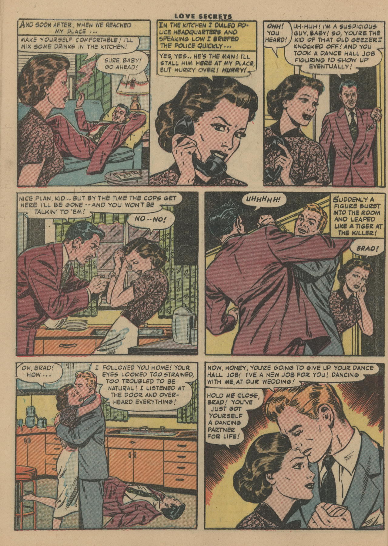 Read online Love Secrets (1953) comic -  Issue #33 - 32