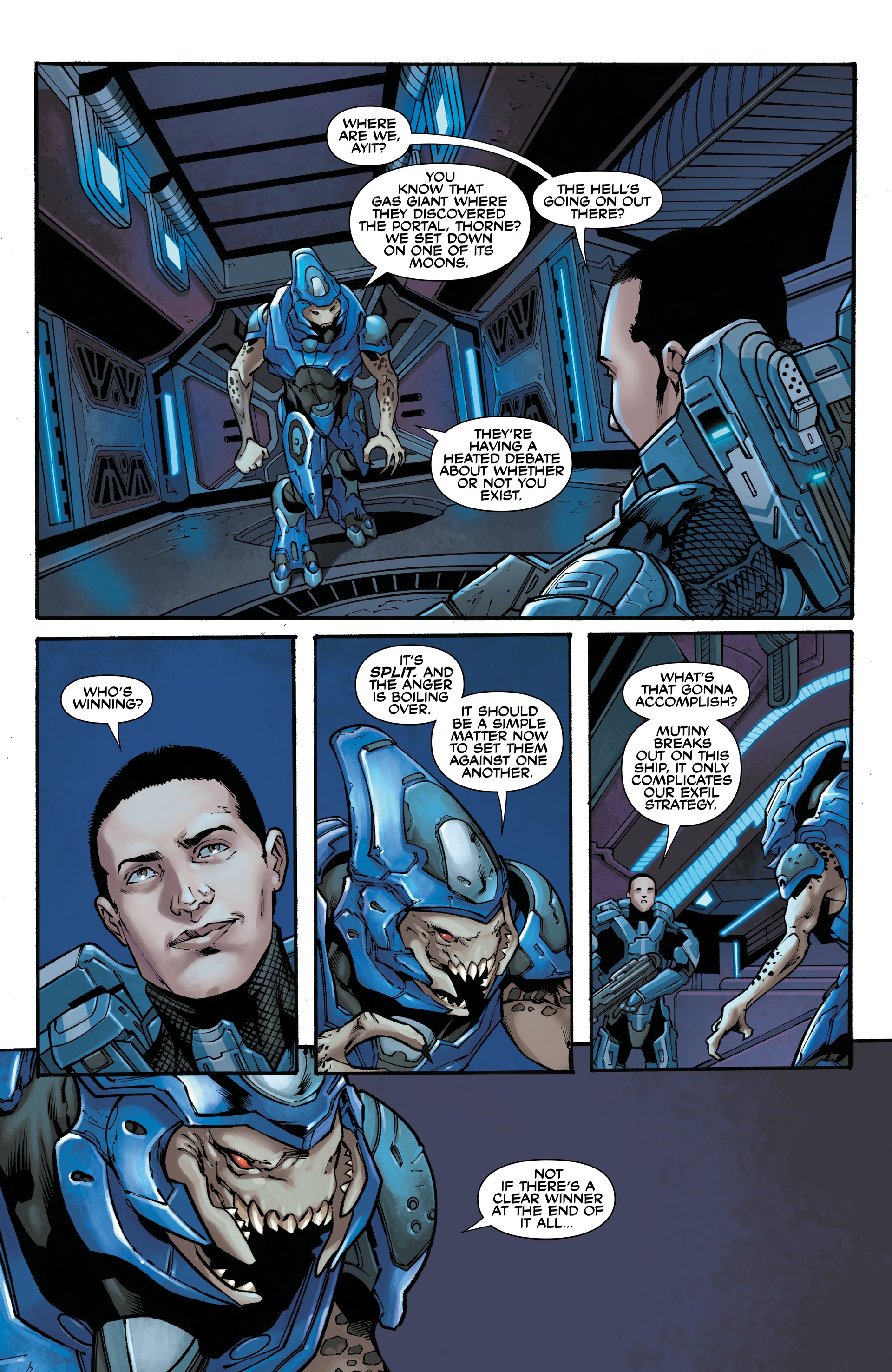 Read online Halo: Initiation and Escalation comic -  Issue # TPB (Part 6) - 61