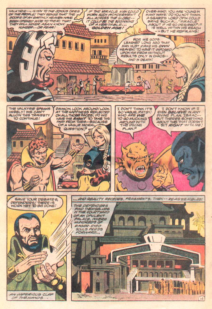 Read online The Defenders (1972) comic -  Issue #121 - 15