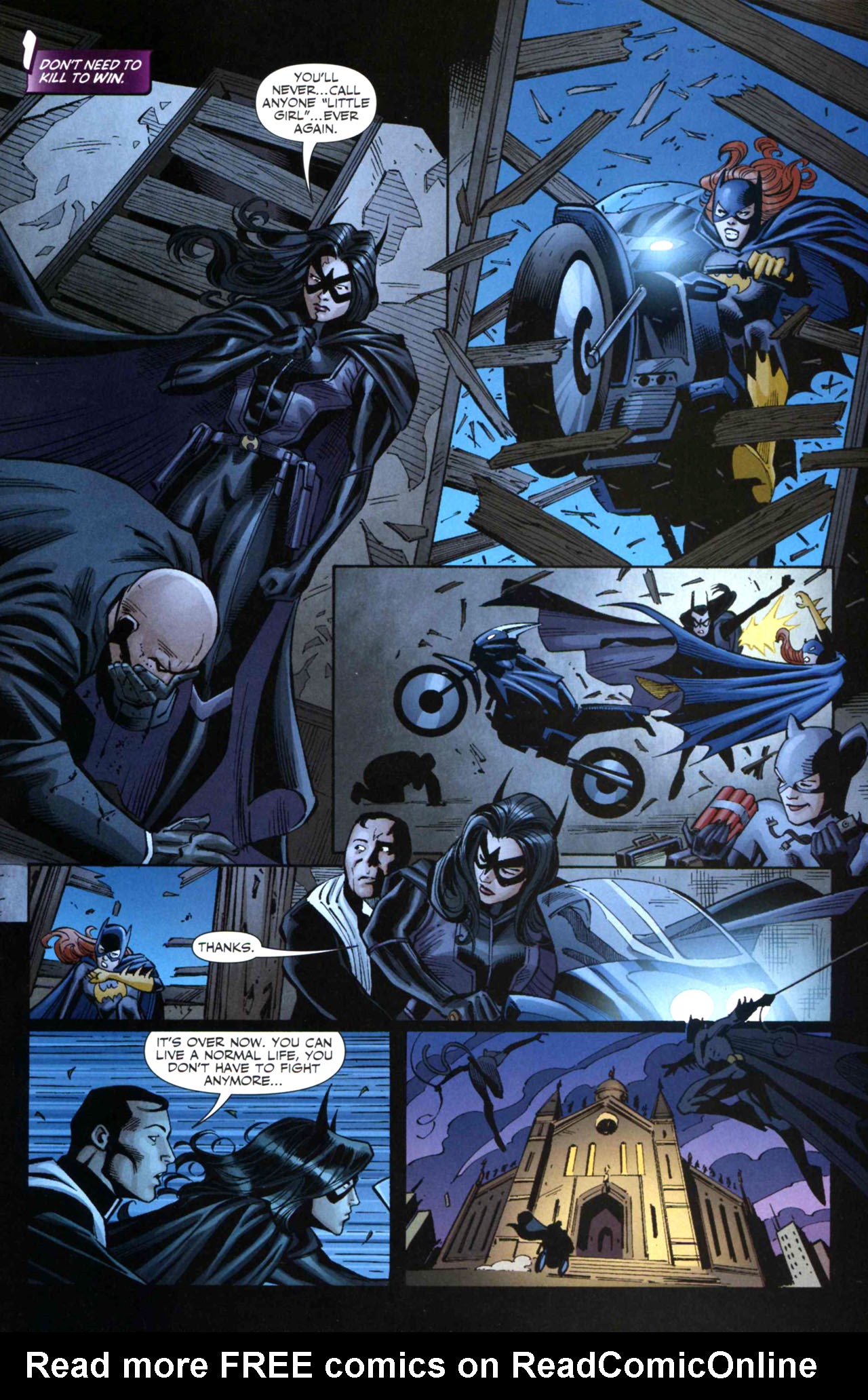 Read online Huntress: Year One comic -  Issue #6 - 20