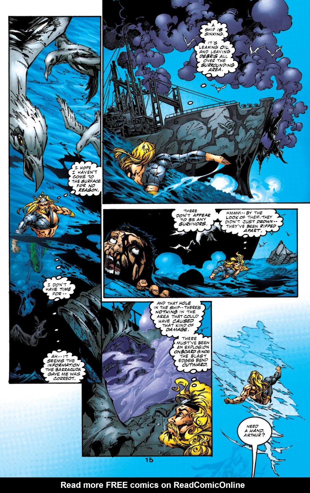 Aquaman (1994) Issue #53 #59 - English 16