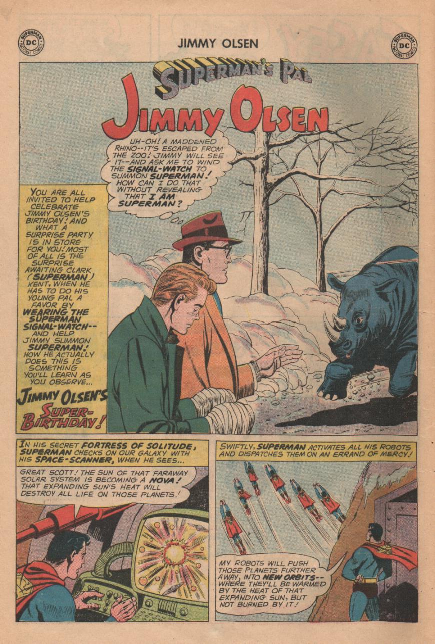 Read online Superman's Pal Jimmy Olsen comic -  Issue #58 - 14