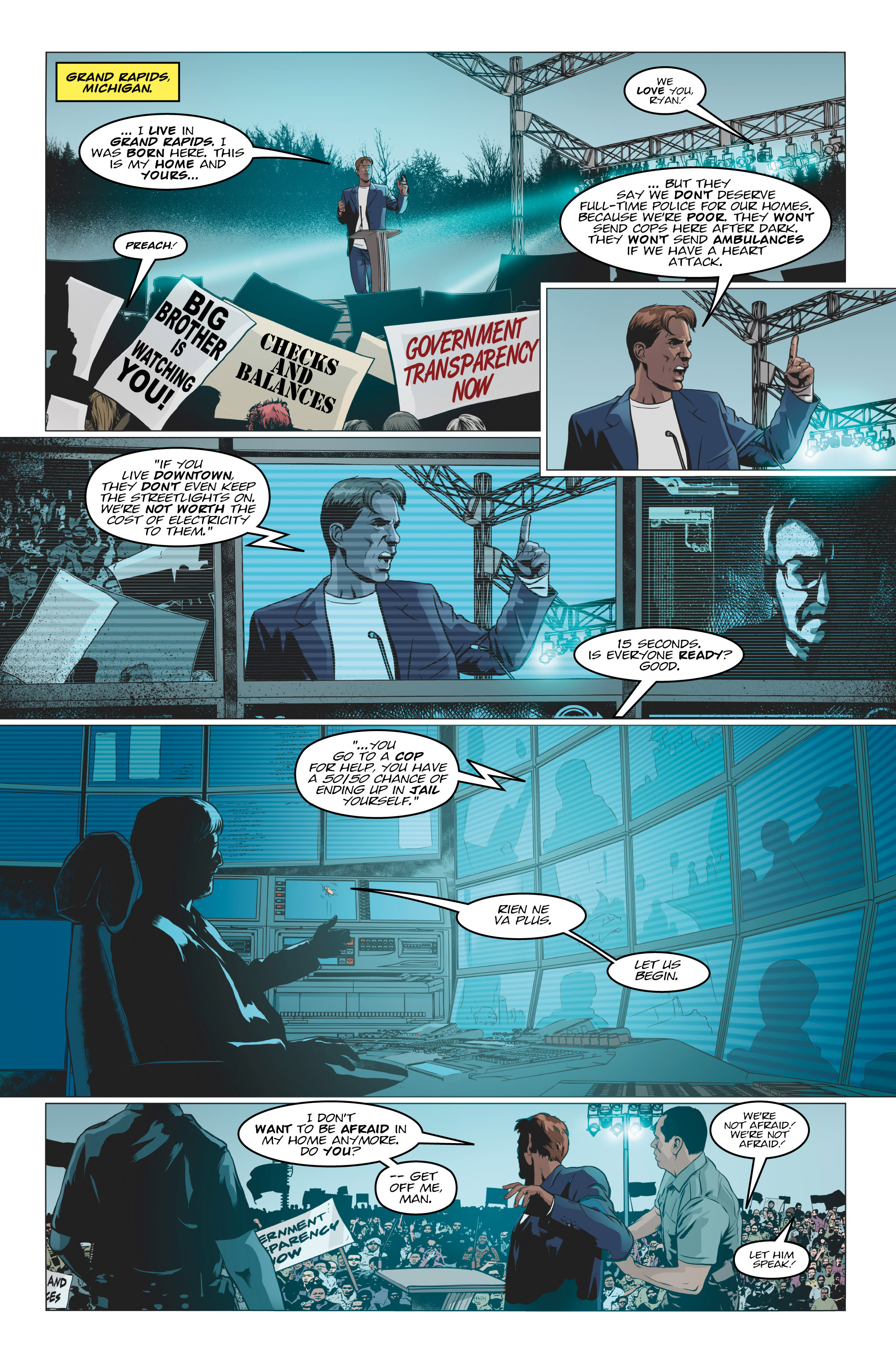 Read online The Blacklist comic -  Issue #1 - 8