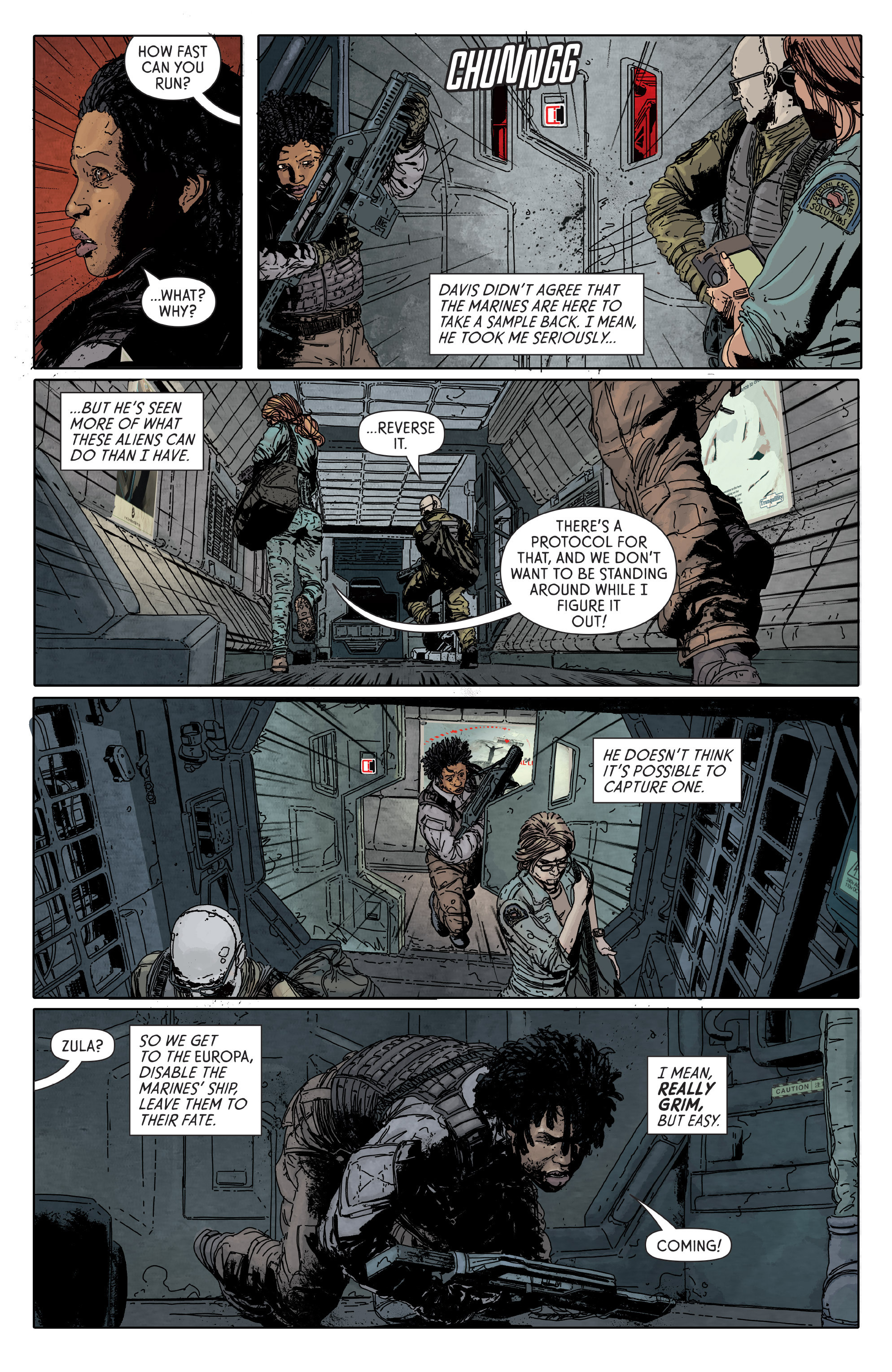Read online Aliens: Defiance comic -  Issue #6 - 9