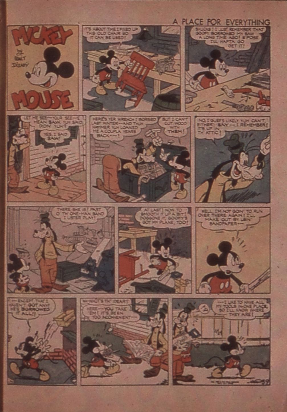 Walt Disney's Comics and Stories issue 14 - Page 61
