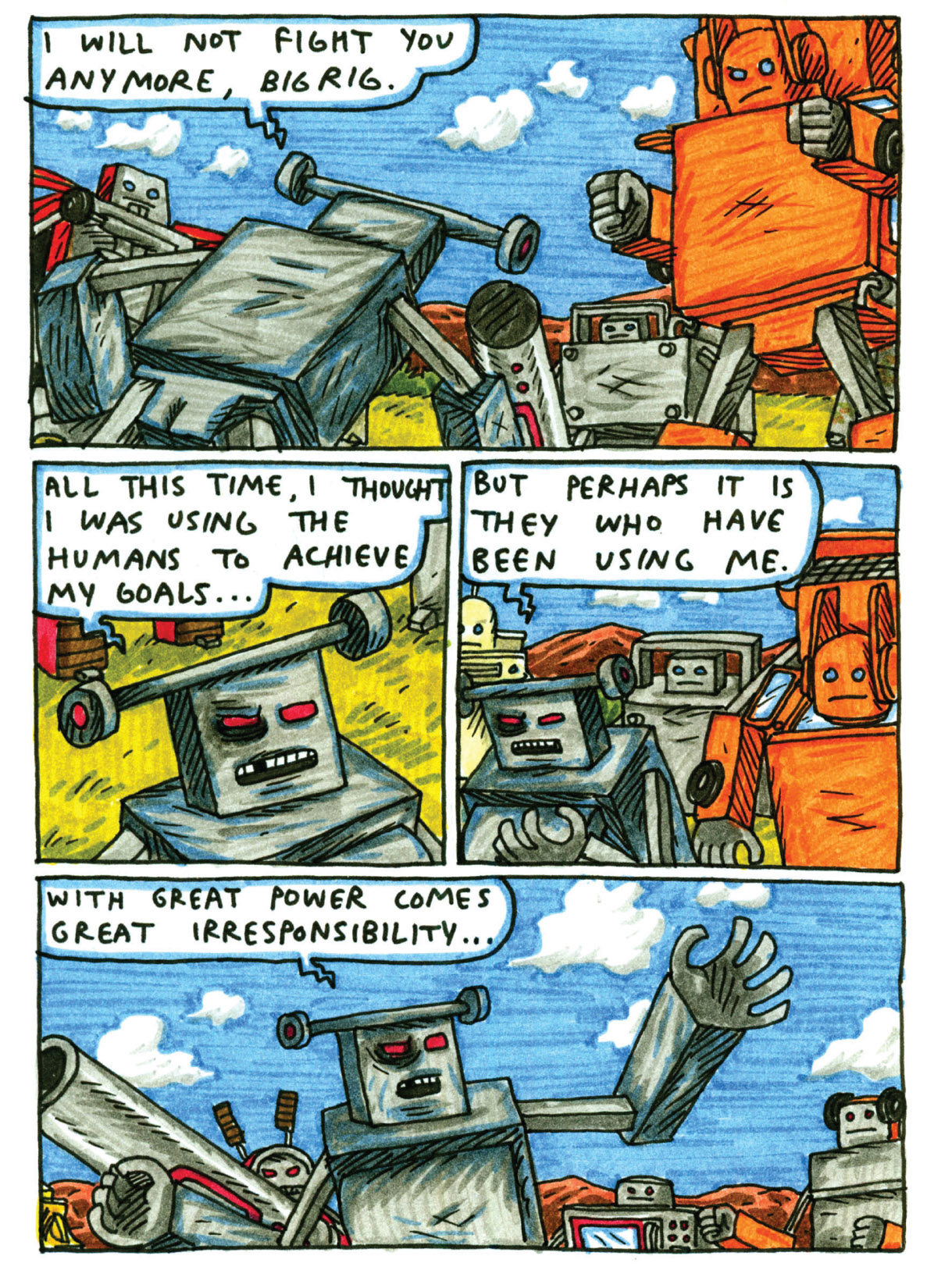 Read online Incredible Change-Bots comic -  Issue # TPB 2 - 133