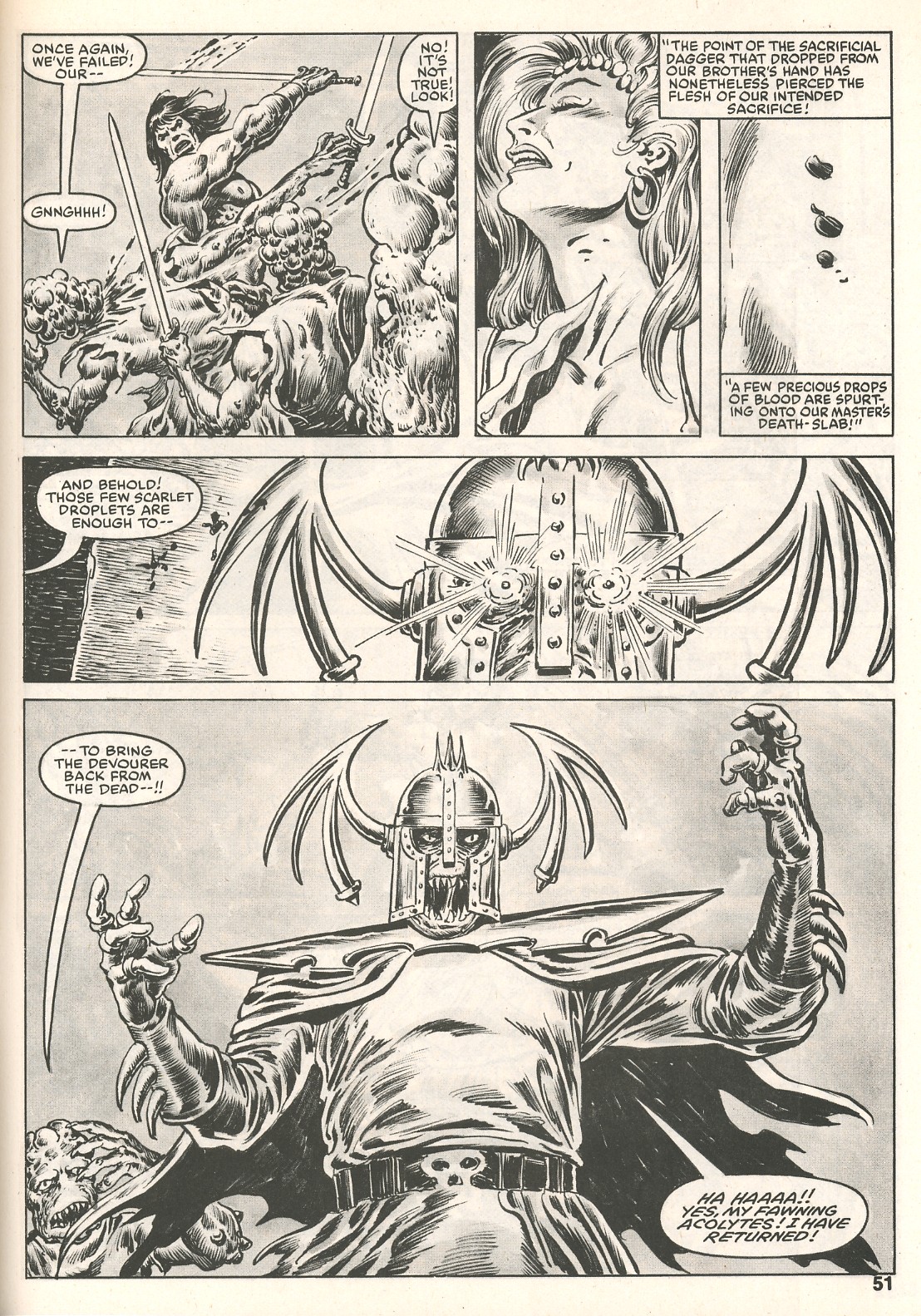 Read online The Savage Sword Of Conan comic -  Issue #109 - 53