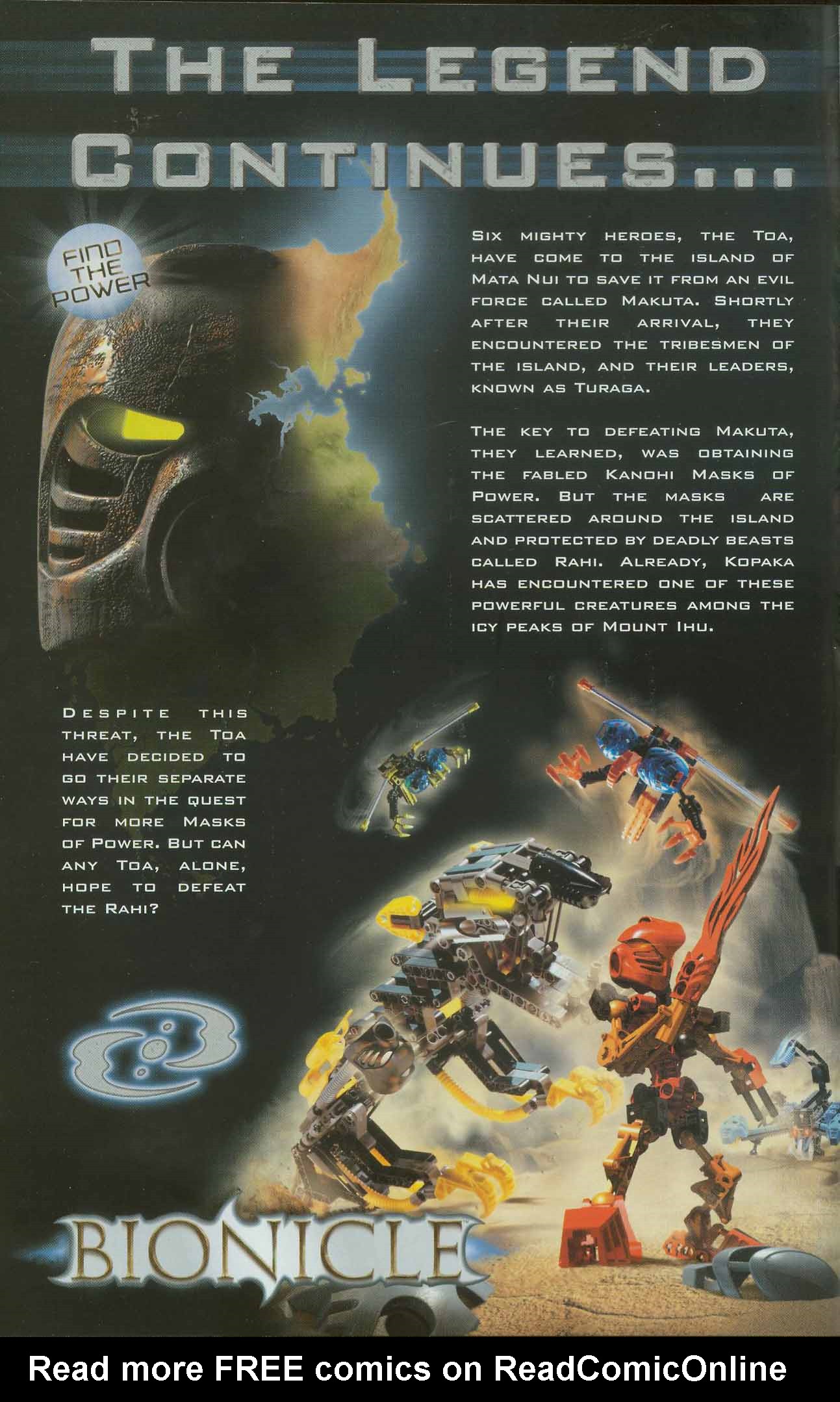 Read online Bionicle comic -  Issue #2 - 2
