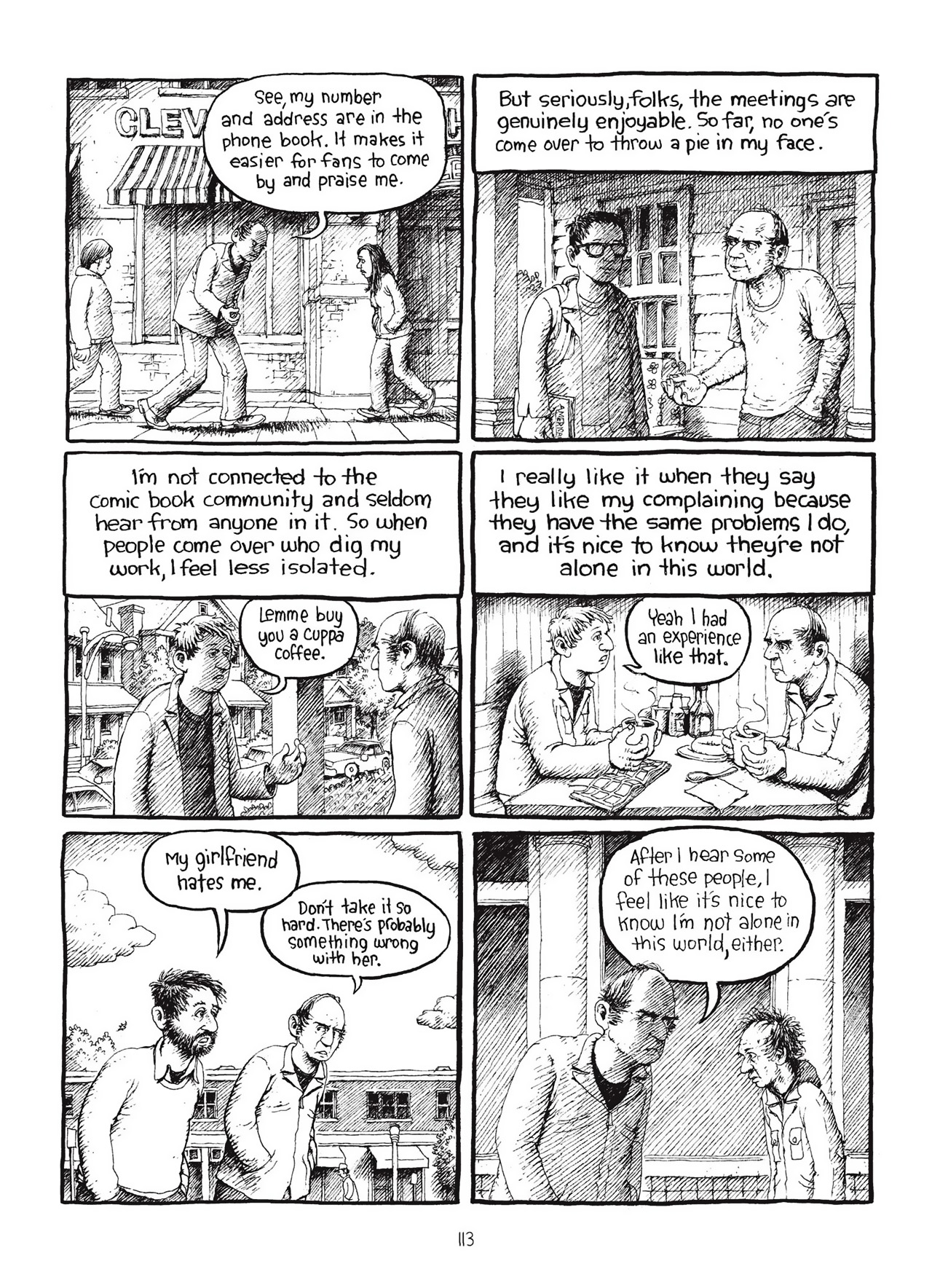 Read online Harvey Pekar's Cleveland comic -  Issue # TPB - 114