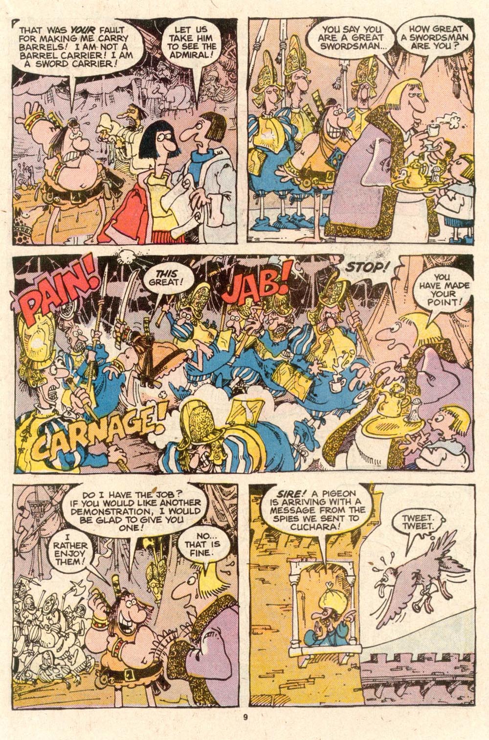 Read online Sergio Aragonés Groo the Wanderer comic -  Issue #54 - 9