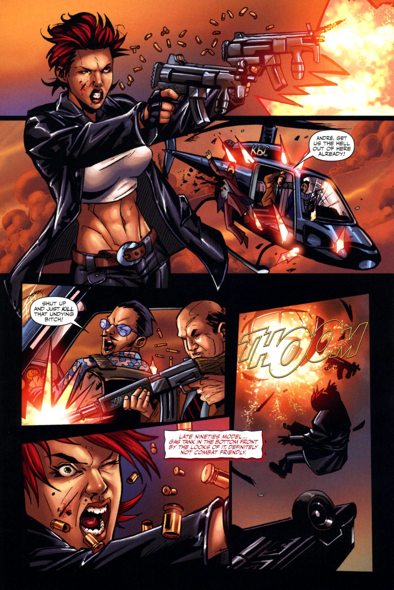 Read online Painkiller Jane (2007) comic -  Issue #4 - 6
