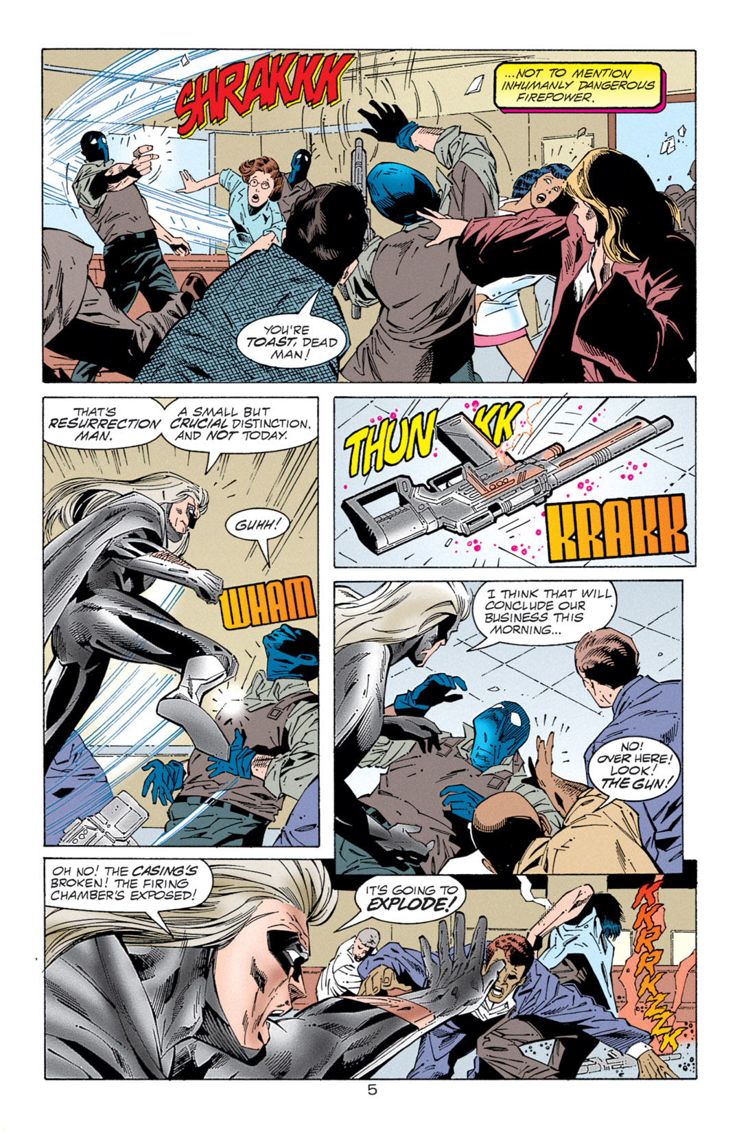 Read online Resurrection Man (1997) comic -  Issue #19 - 6