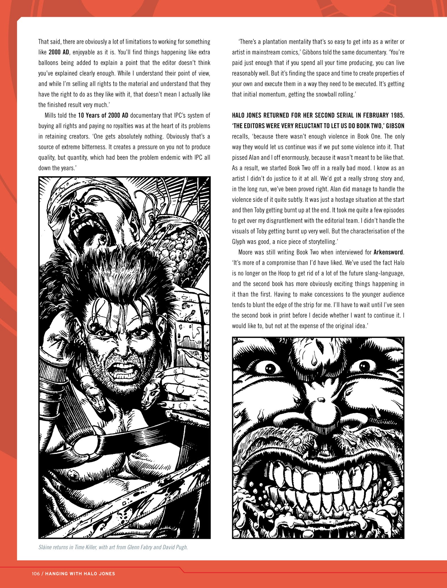 Read online Thrill-Power Overload: Forty Years of 2000 AD: Revised, Updated and Expanded! comic -  Issue # TPB (Part 2) - 8