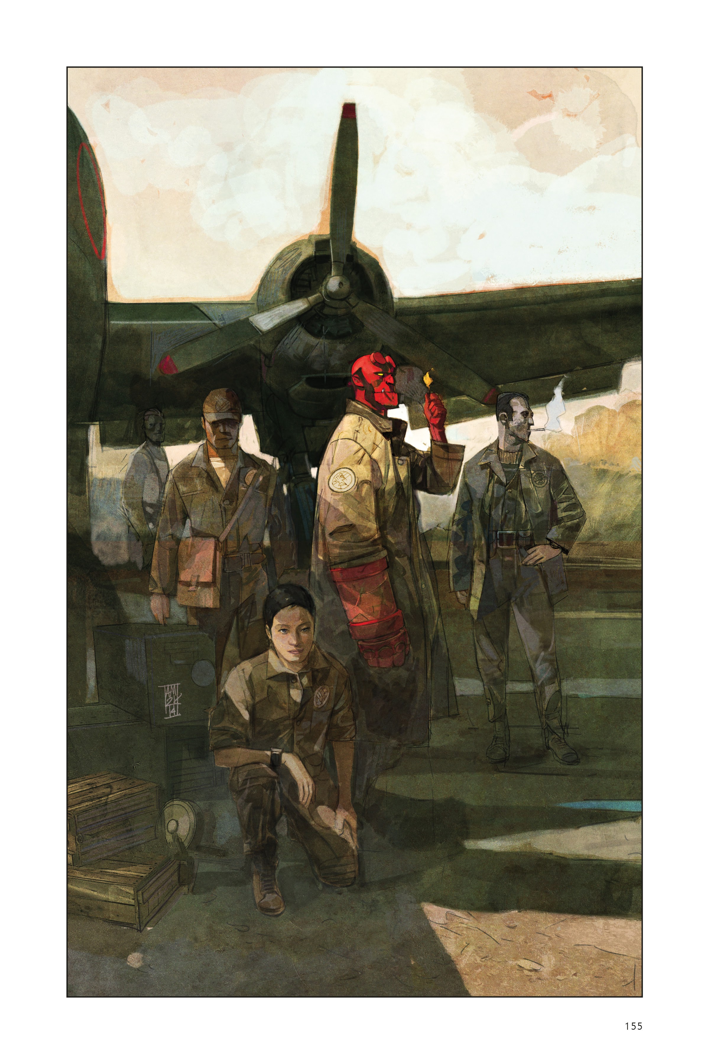 Read online Hellboy: 25 Years of Covers comic -  Issue # TPB (Part 2) - 57