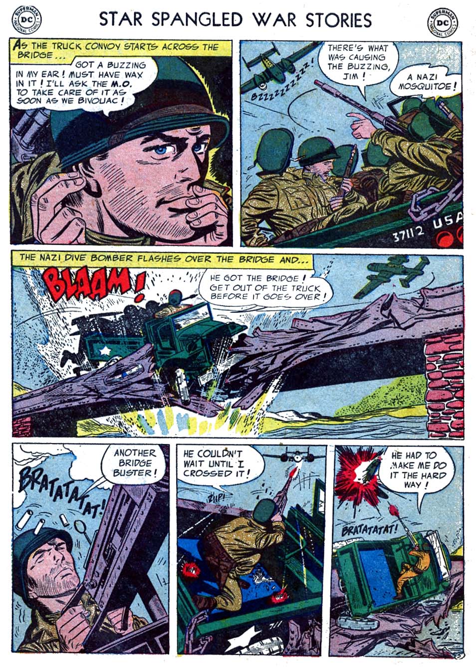 Read online Star Spangled War Stories (1952) comic -  Issue #32 - 7