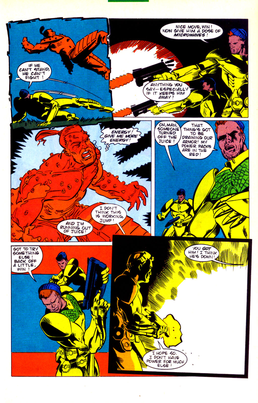 Read online The Web (1991) comic -  Issue #8 - 16