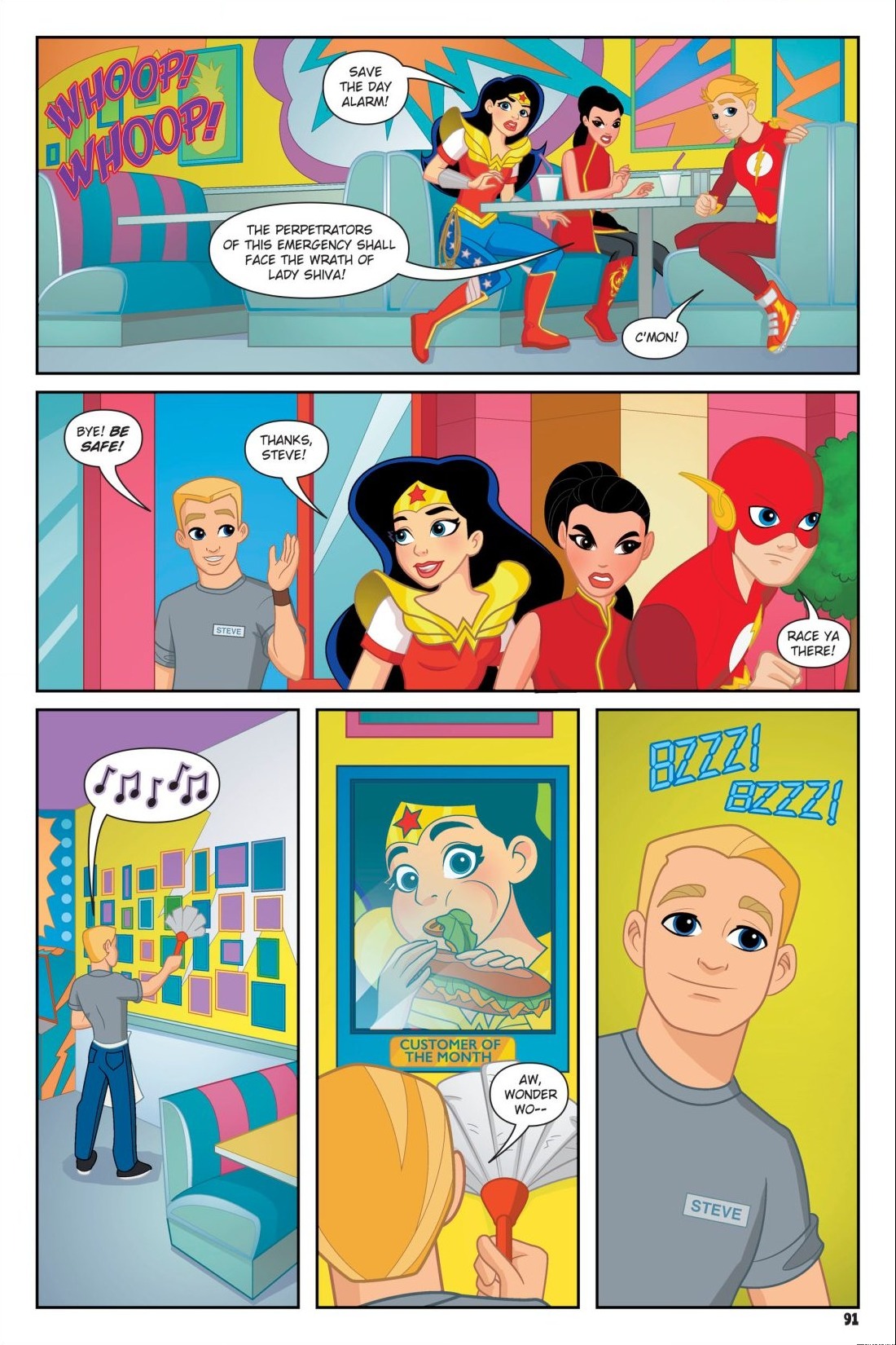 Read online DC Super Hero Girls: Date With Disaster comic -  Issue # TPB - 90