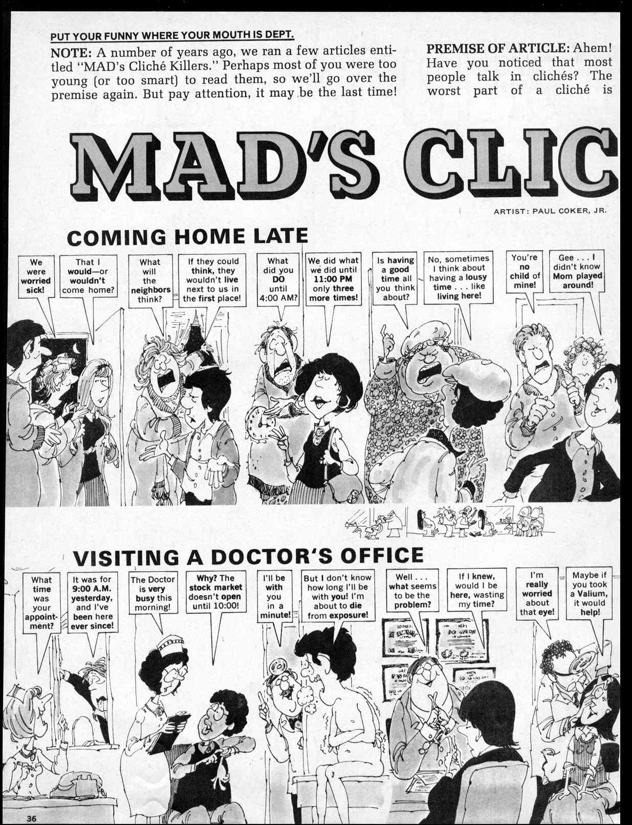 Read online MAD comic -  Issue #194 - 38