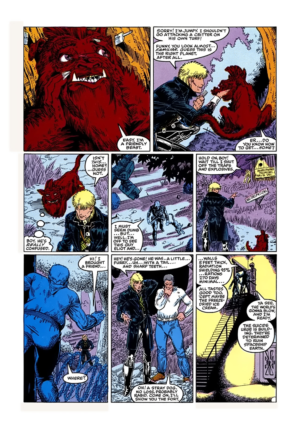 Read online Longshot (1985) comic -  Issue # _TPB 1 - 18