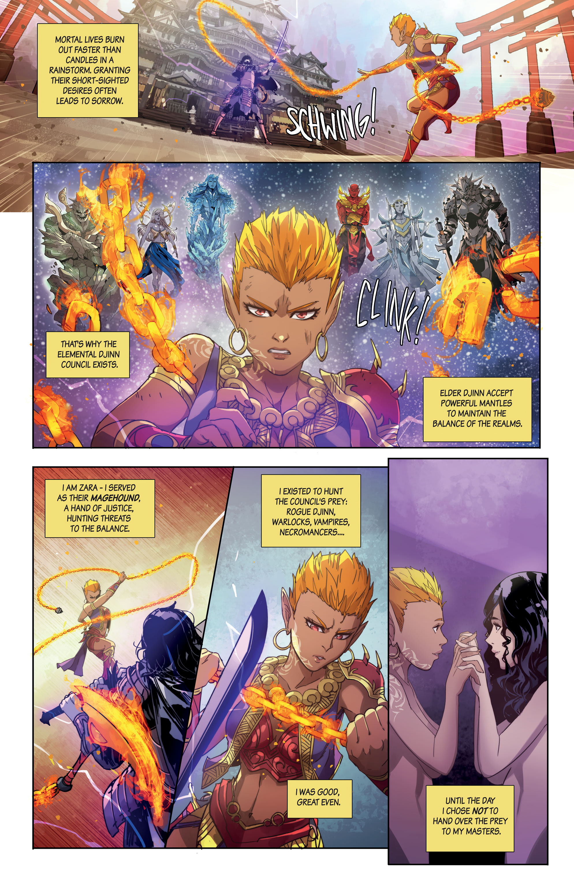 Read online Djinn Hunter comic -  Issue #2 - 4