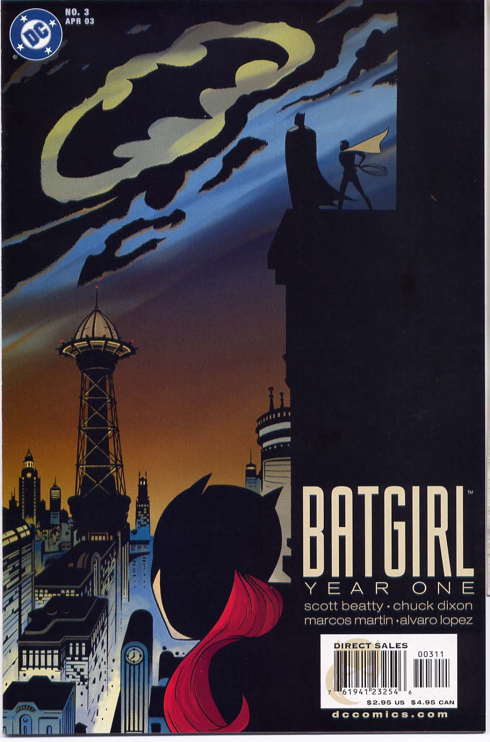 Read online Batgirl Year One comic -  Issue #3 - 1