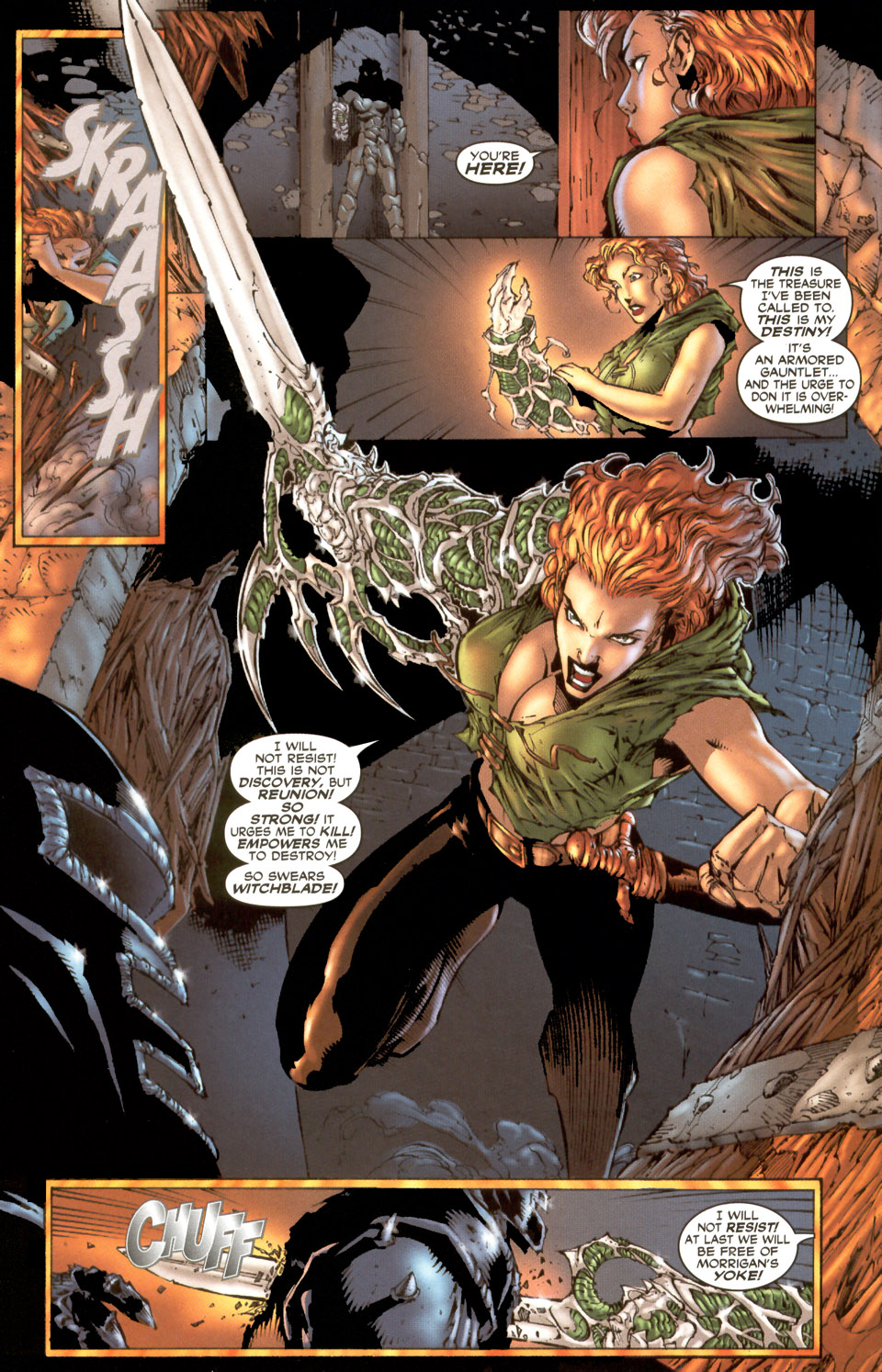 Read online Lady Death/Medieval Witchblade comic -  Issue #1 - 13