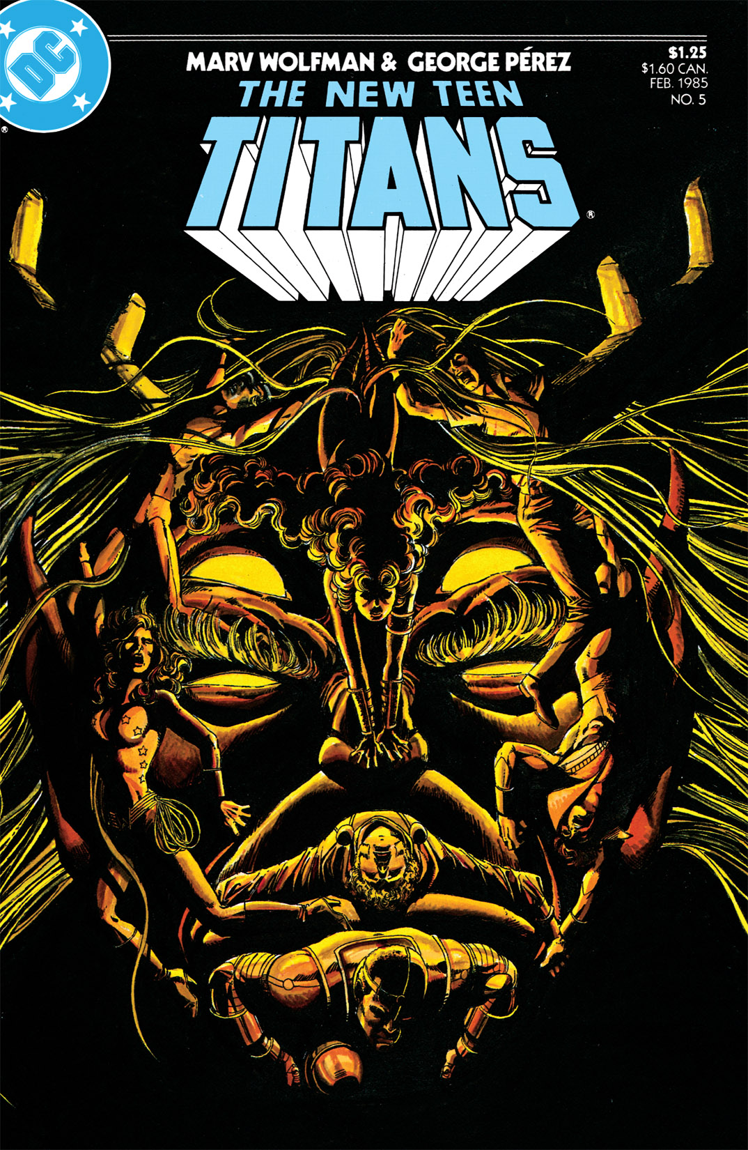 Read online The New Teen Titans (1984) comic -  Issue #5 - 1