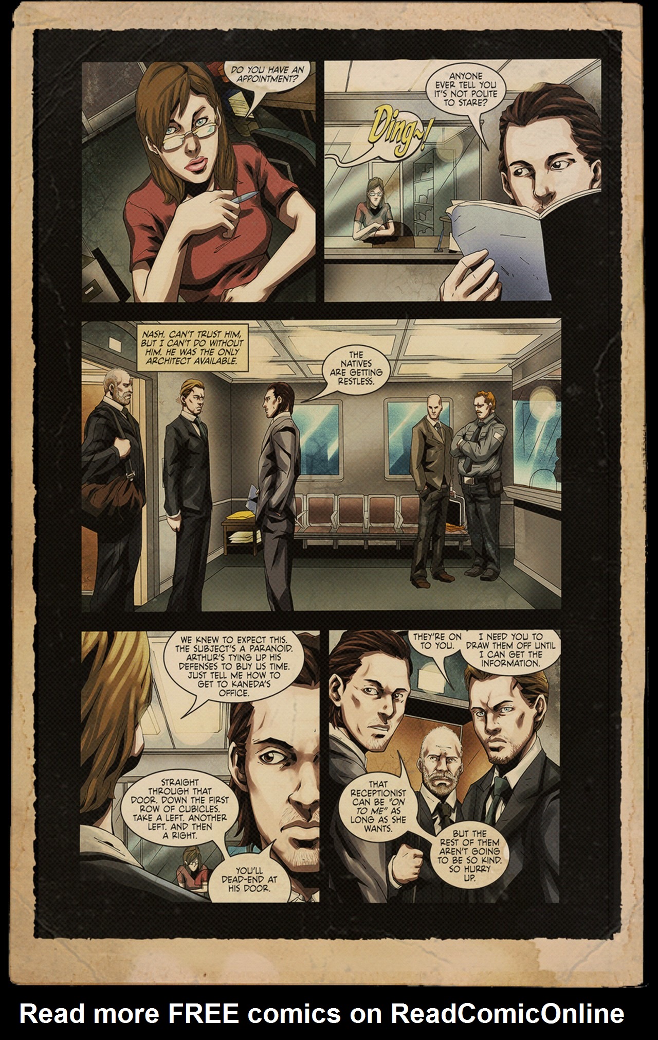 Read online Inception: The Cobol Job comic -  Issue # Full - 10