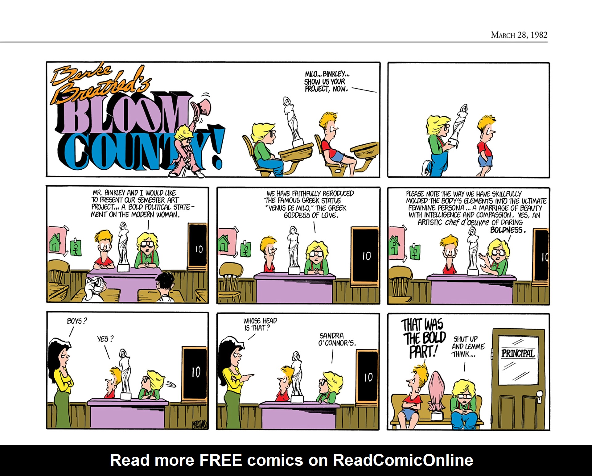 Read online The Bloom County Digital Library comic -  Issue # TPB 2 (Part 1) - 98