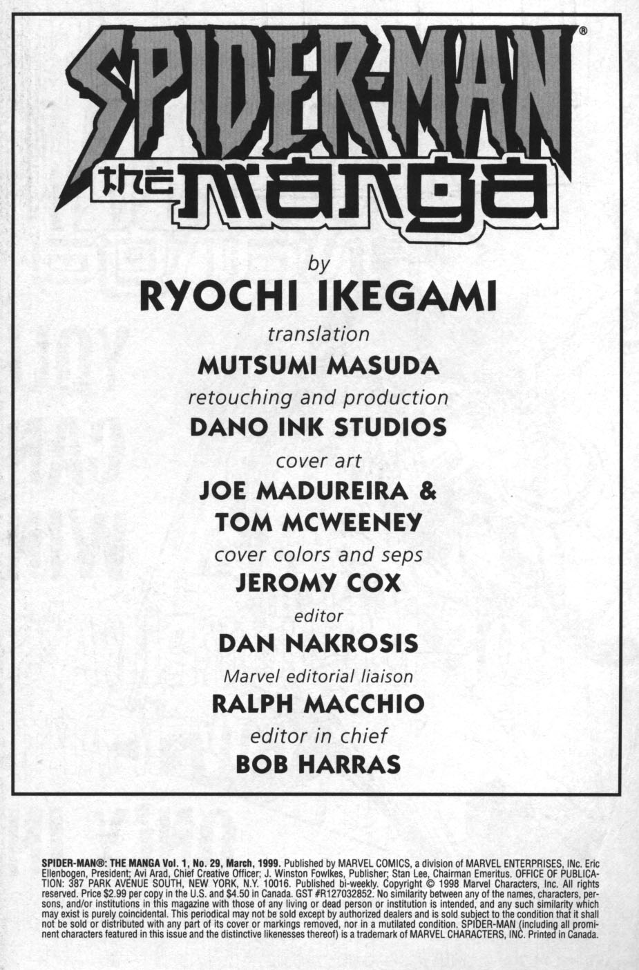 Read online Spider-Man: The Manga comic -  Issue #29 - 2