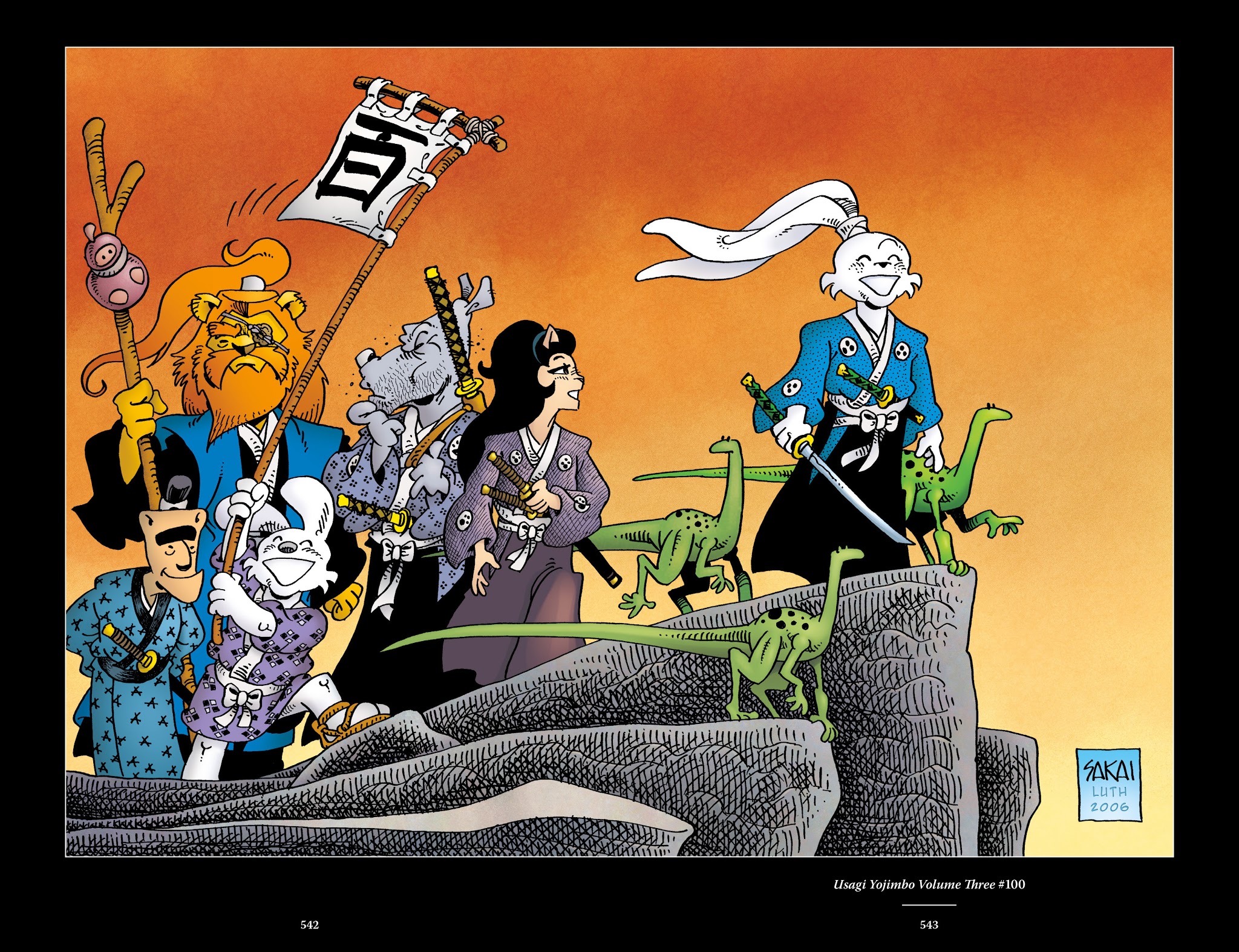 Read online The Usagi Yojimbo Saga comic -  Issue # TPB 6 - 538