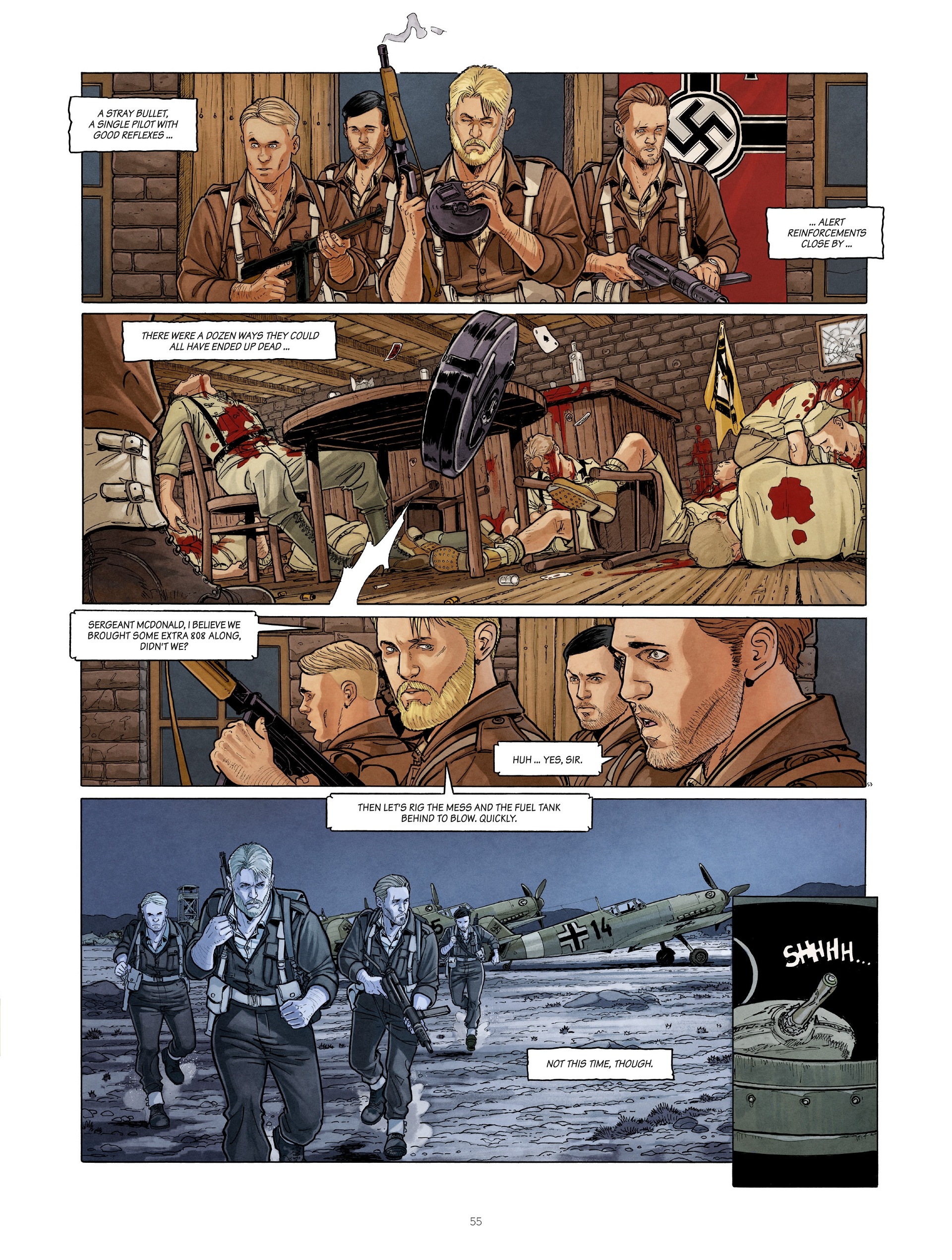 Read online The Regiment – The True Story of the SAS comic -  Issue #1 - 57