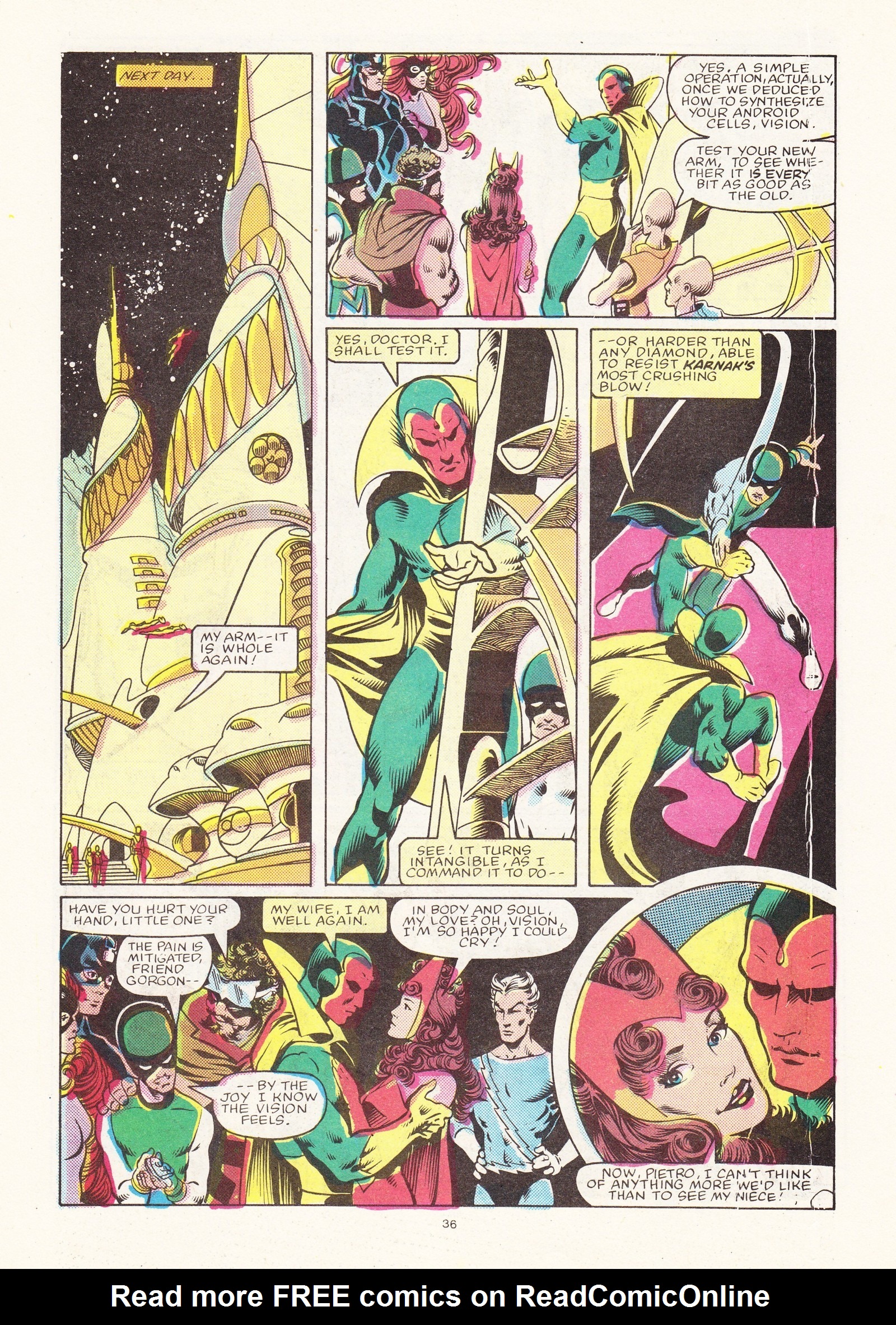 Read online The Mighty World of Marvel comic -  Issue #4 - 36
