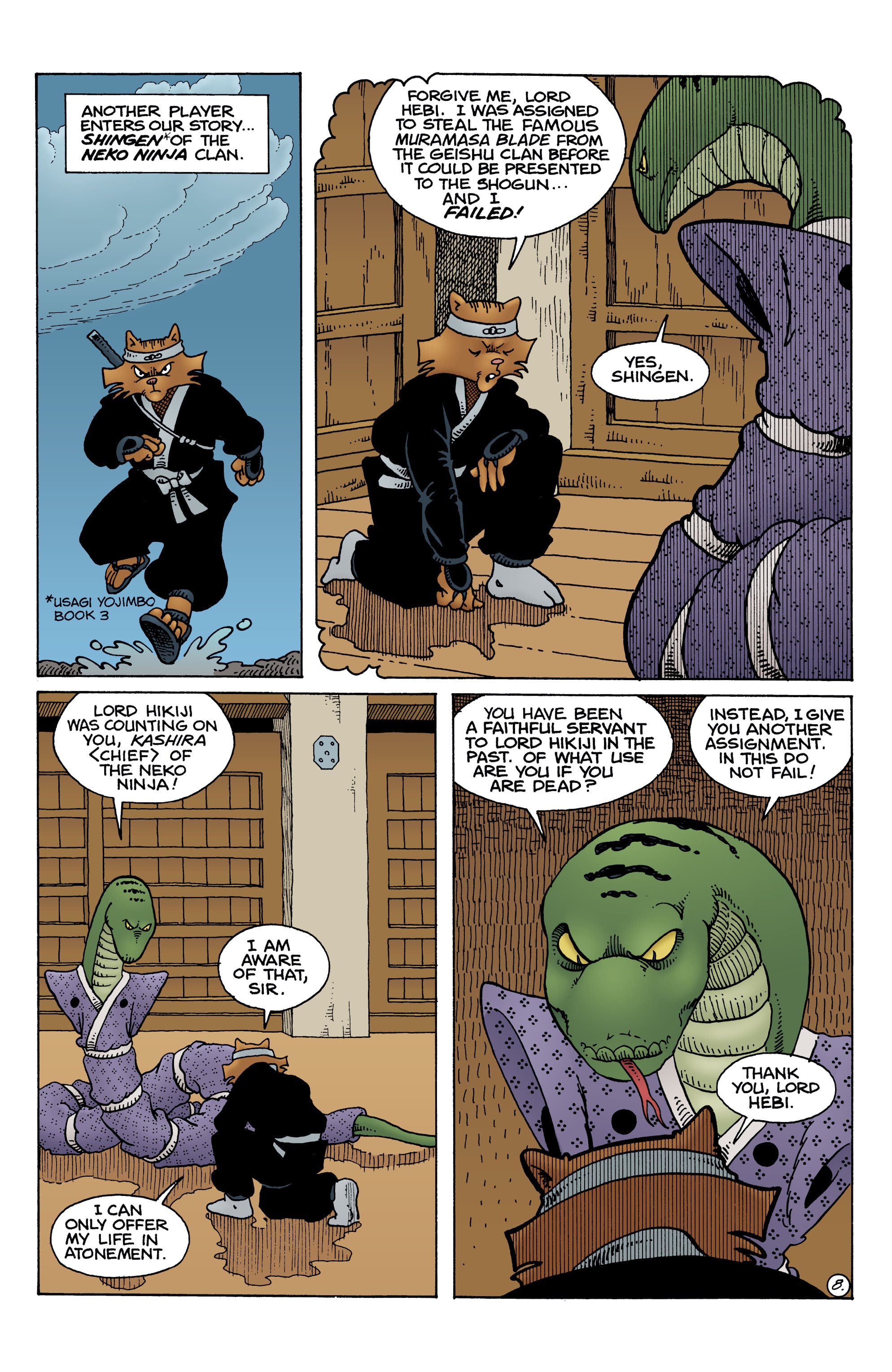 Read online Usagi Yojimbo: The Dragon Bellow Conspiracy comic -  Issue #2 - 10