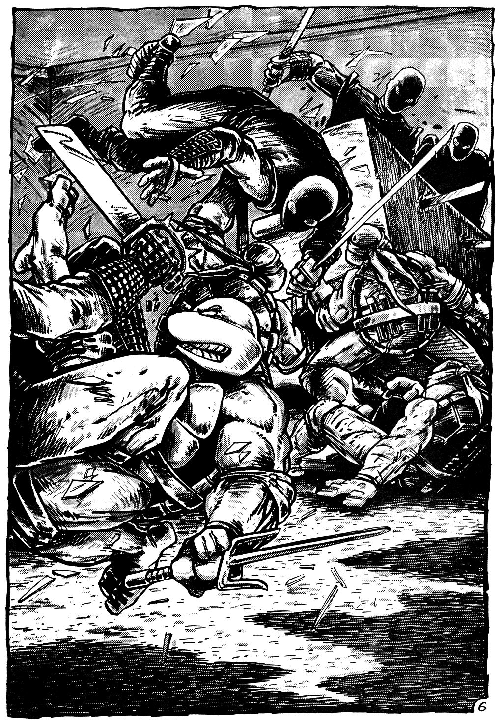Read online Teenage Mutant Ninja Turtles (1984) comic -  Issue #10 - 7